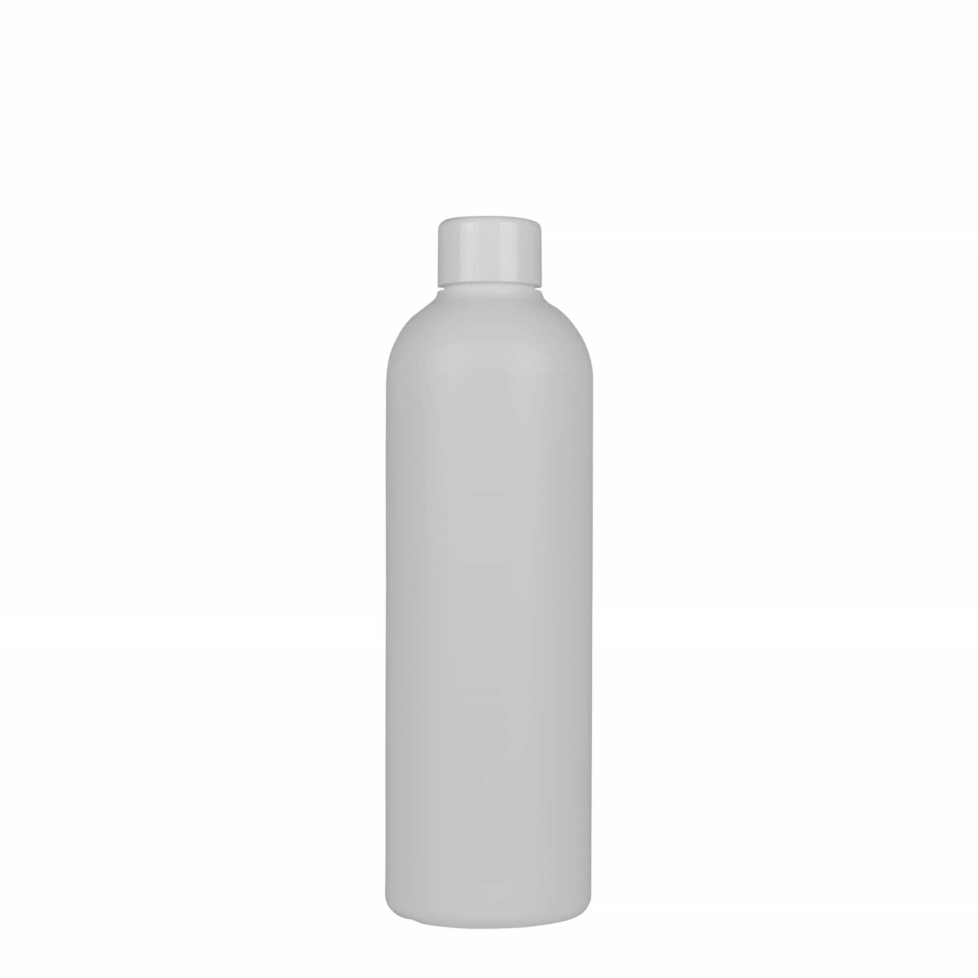 300 ml plastflaska 'Tuffy', HDPE, vit, öppning: 24/410