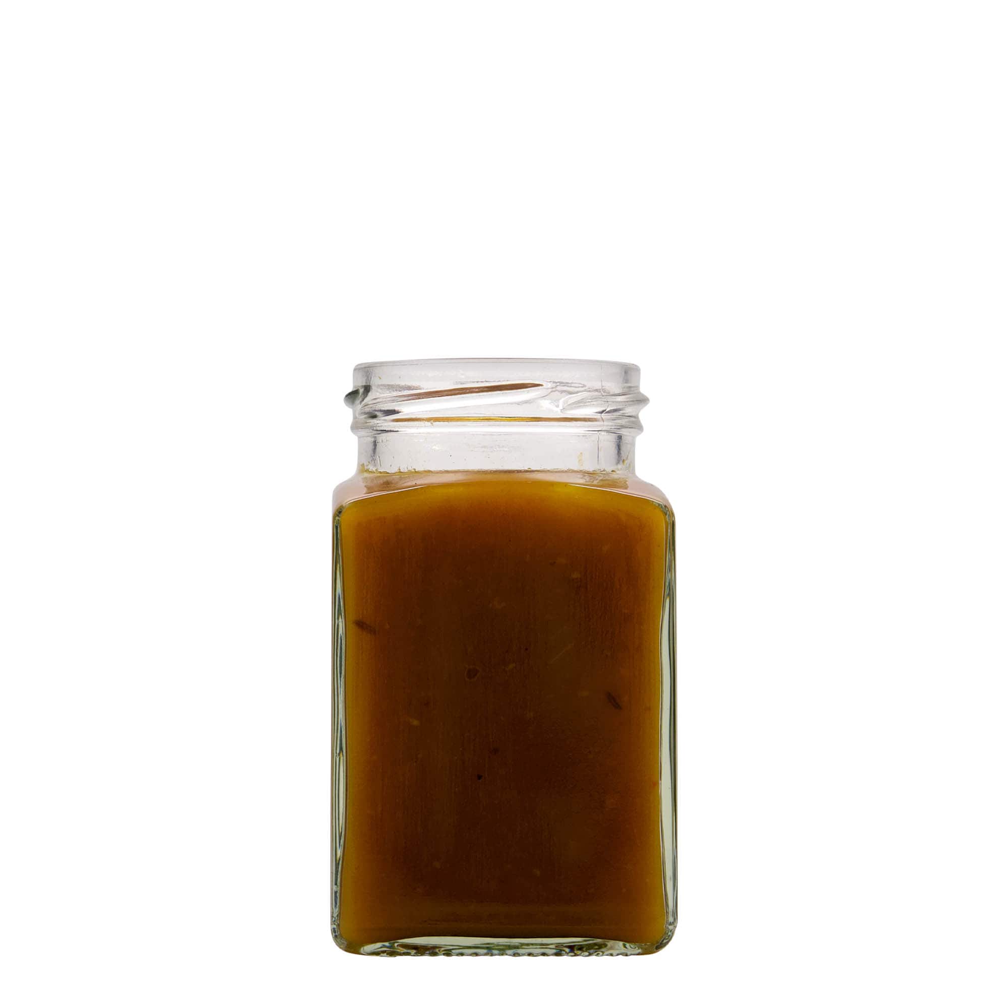 260 ml fyrkantigt glas, öppning: twist-off (TO 58)