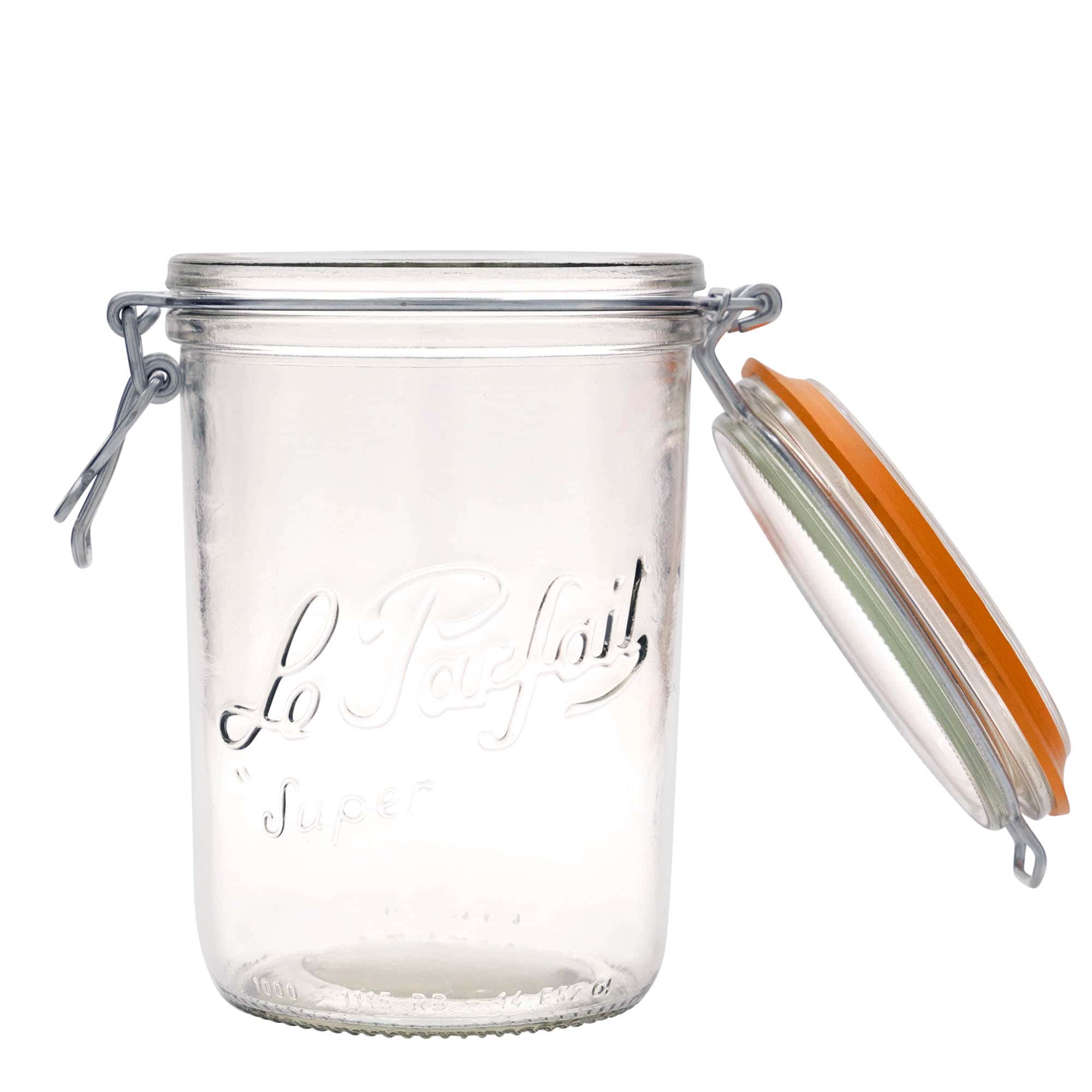 1 000 ml patentburk 'Le Parfait Super Terrine', mynning: trådbygellock