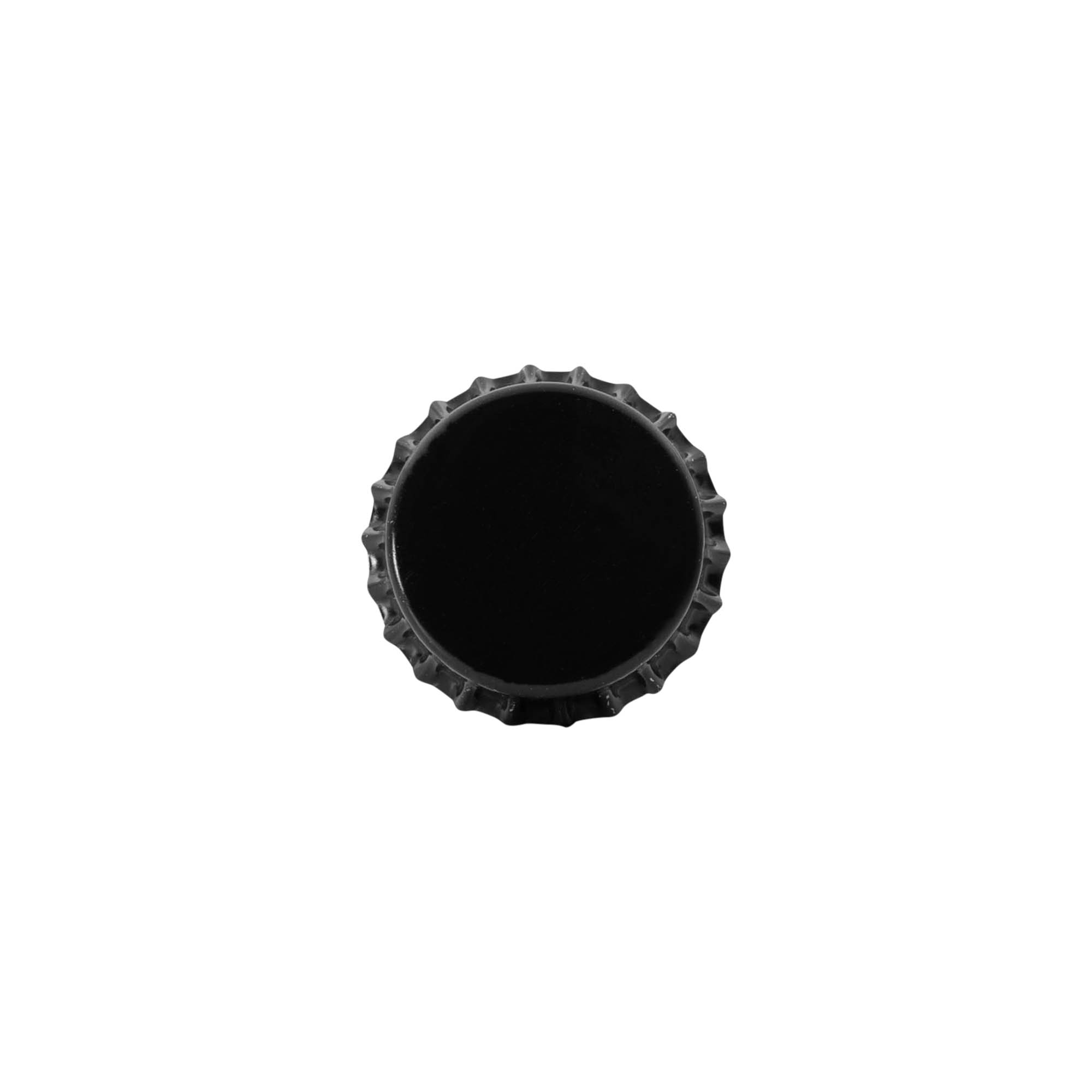 Kapsylen 29 mm, metall, svart Kapsylen 29 mm, metall, svart