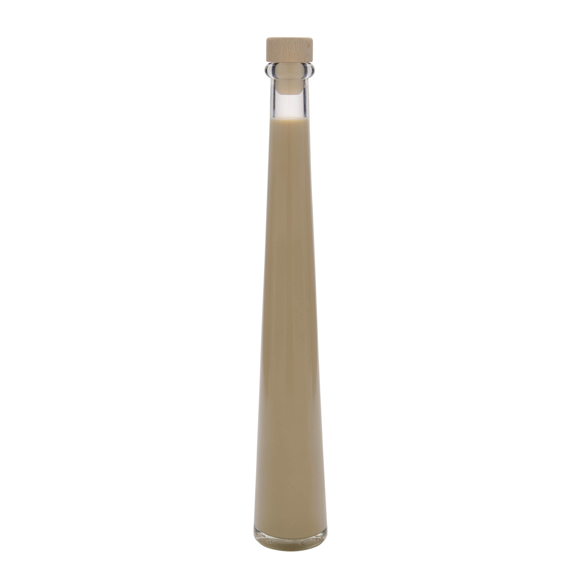 200 ml glasflaska 'Dama Rondo', öppning: kork