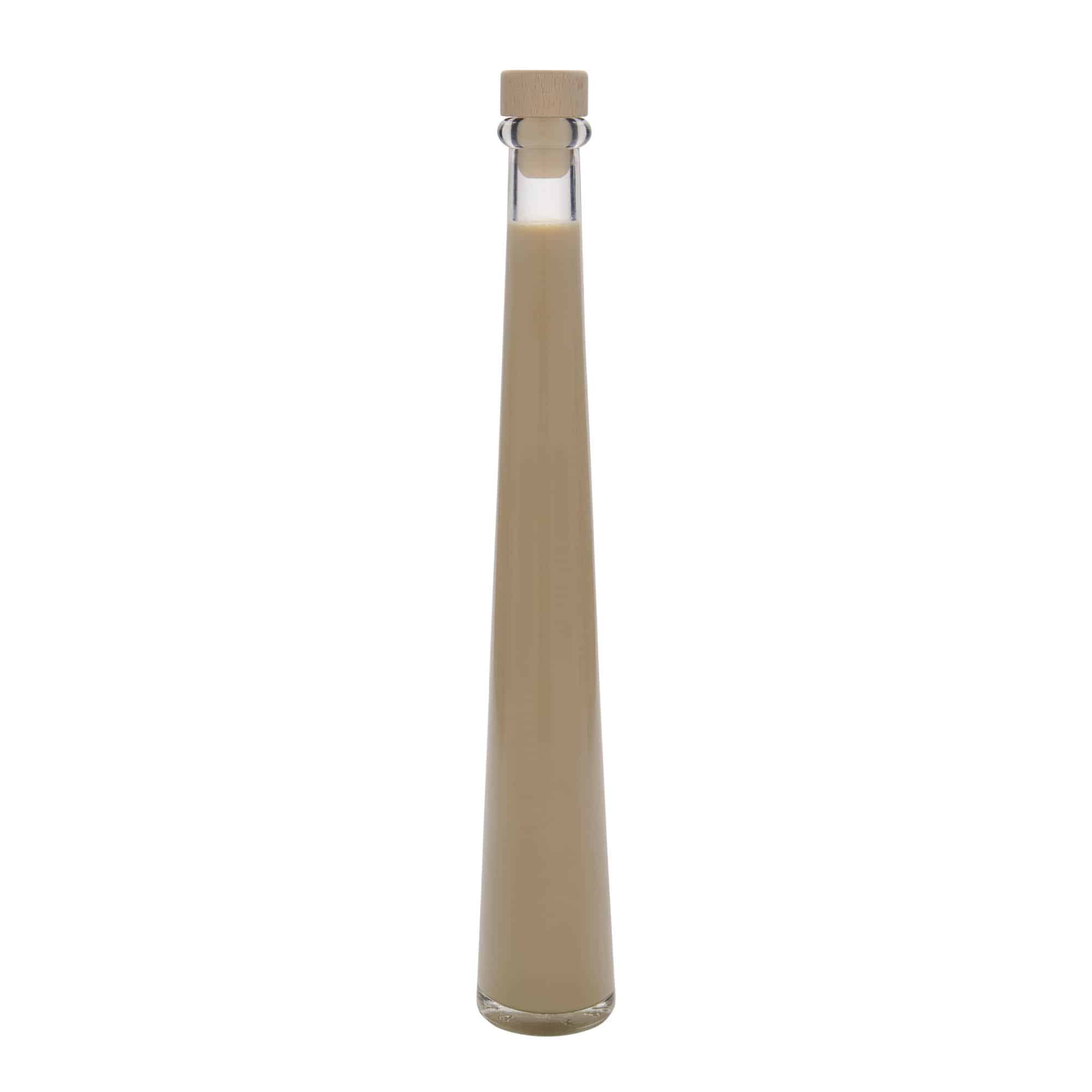 200 ml glasflaska 'Dama Rondo', öppning: kork