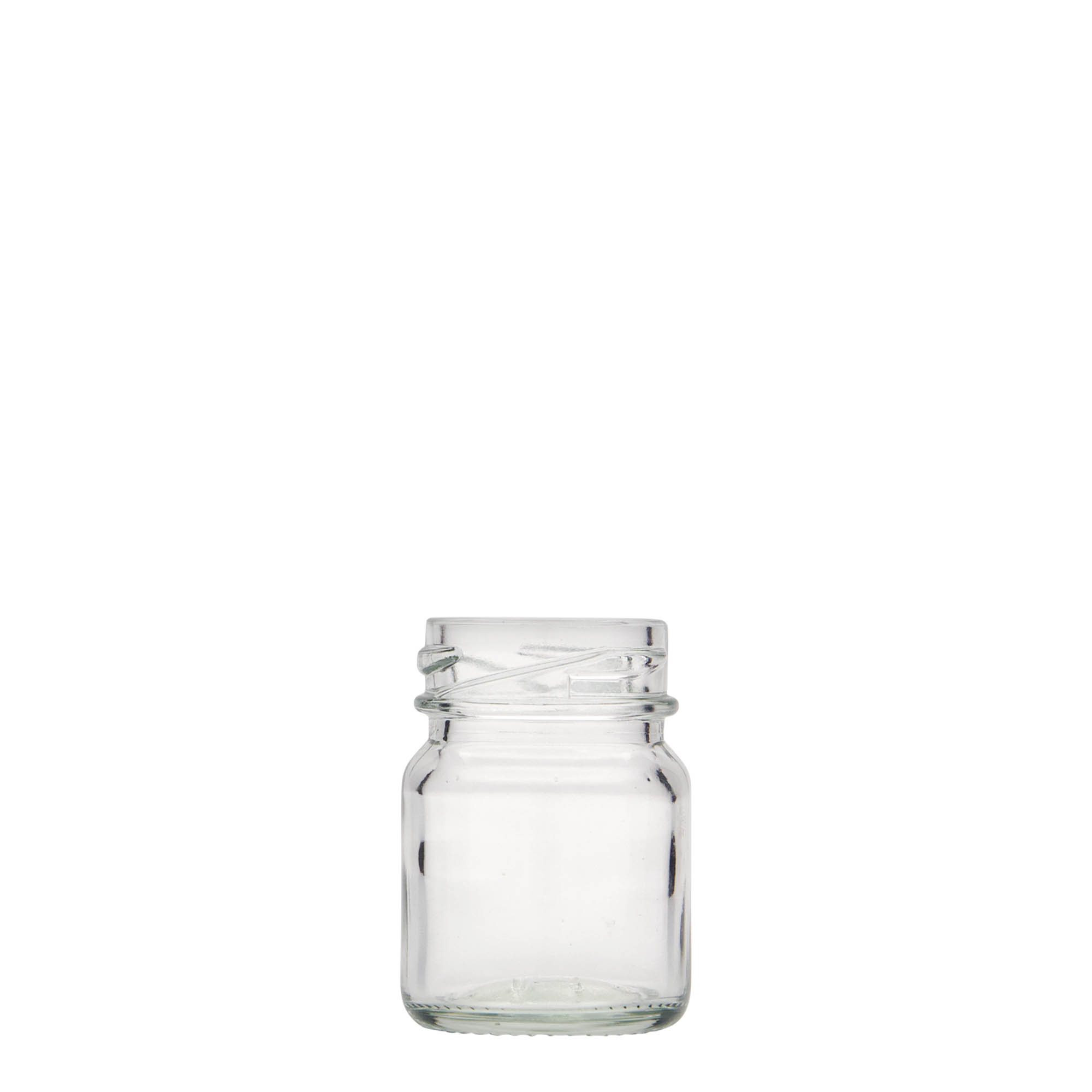 45 ml högt rundglas, mynning: Twist-Off (TO 38)