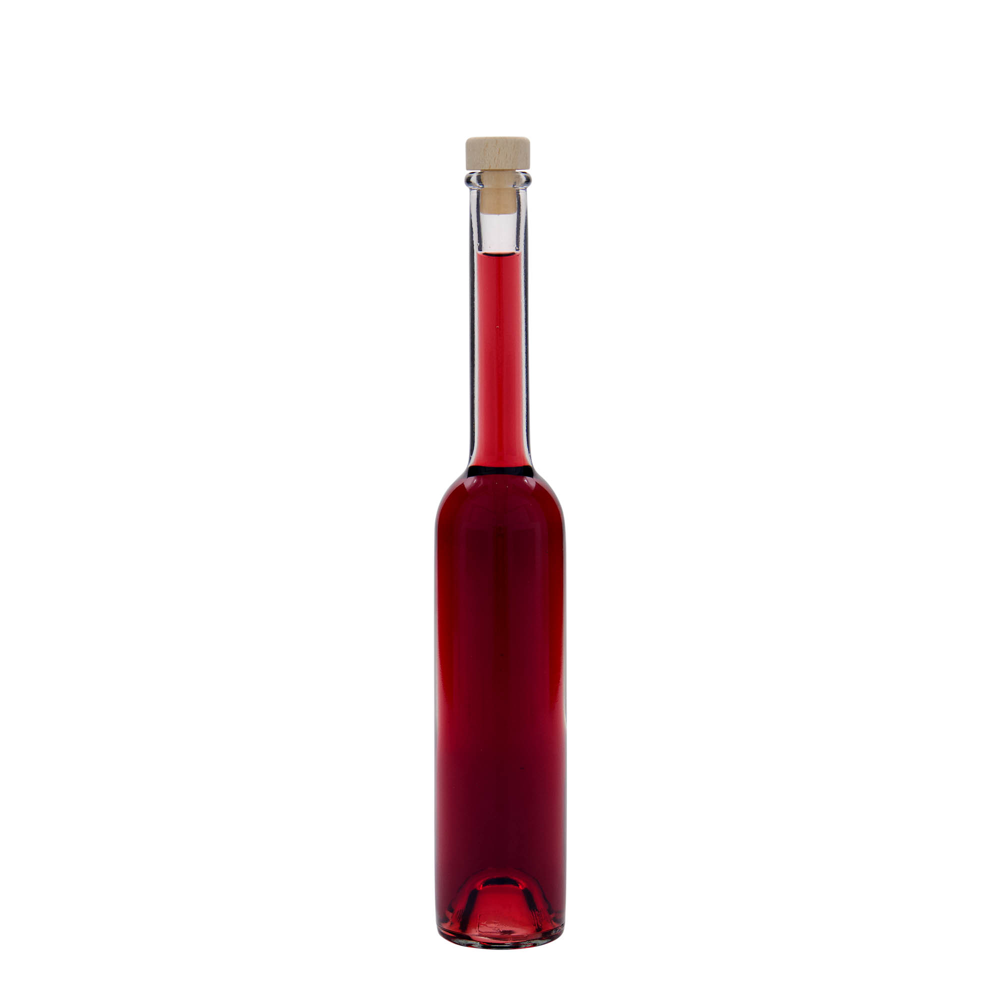 100 ml glasflaska 'Platina', öppning: kork
