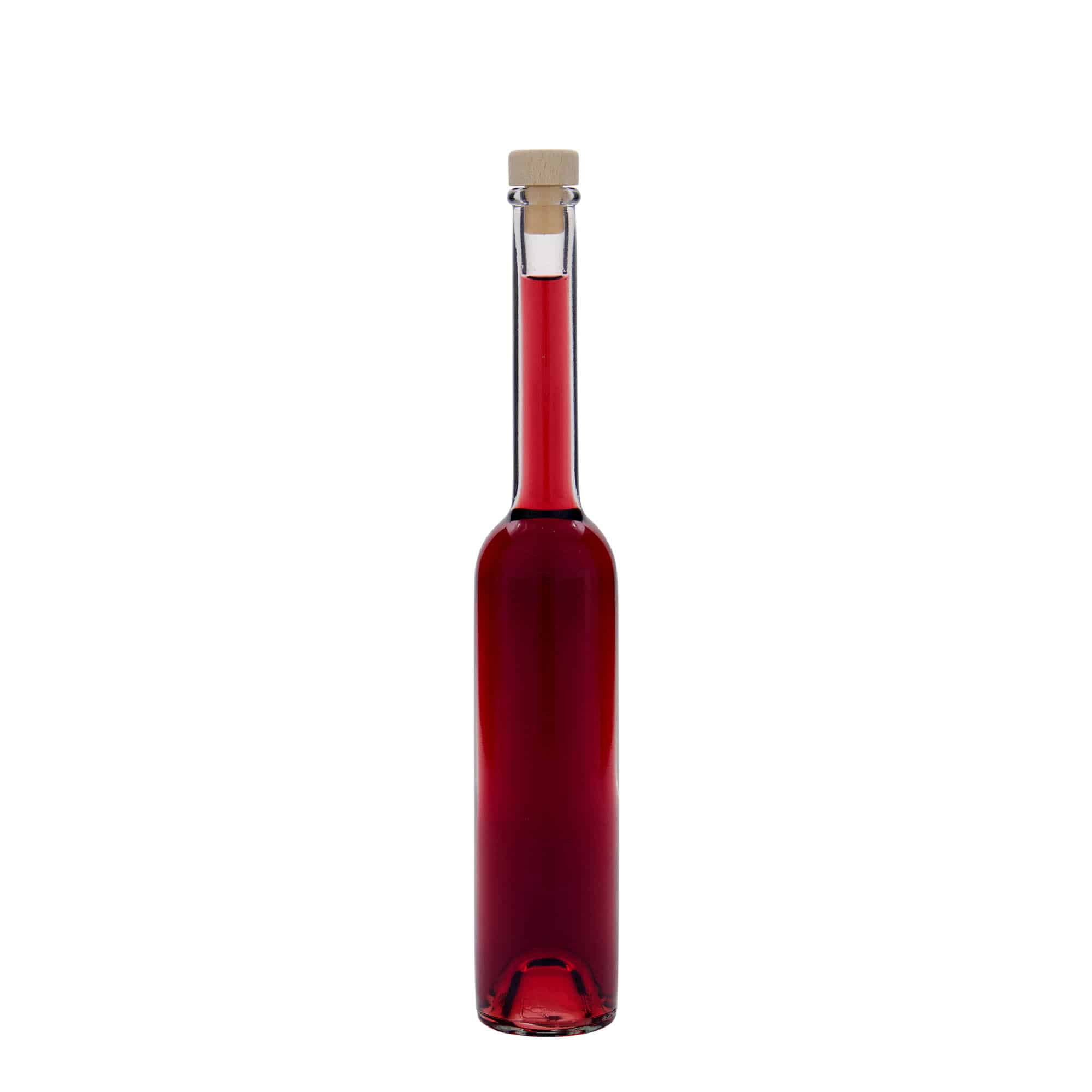 100 ml glasflaska 'Platina', öppning: kork