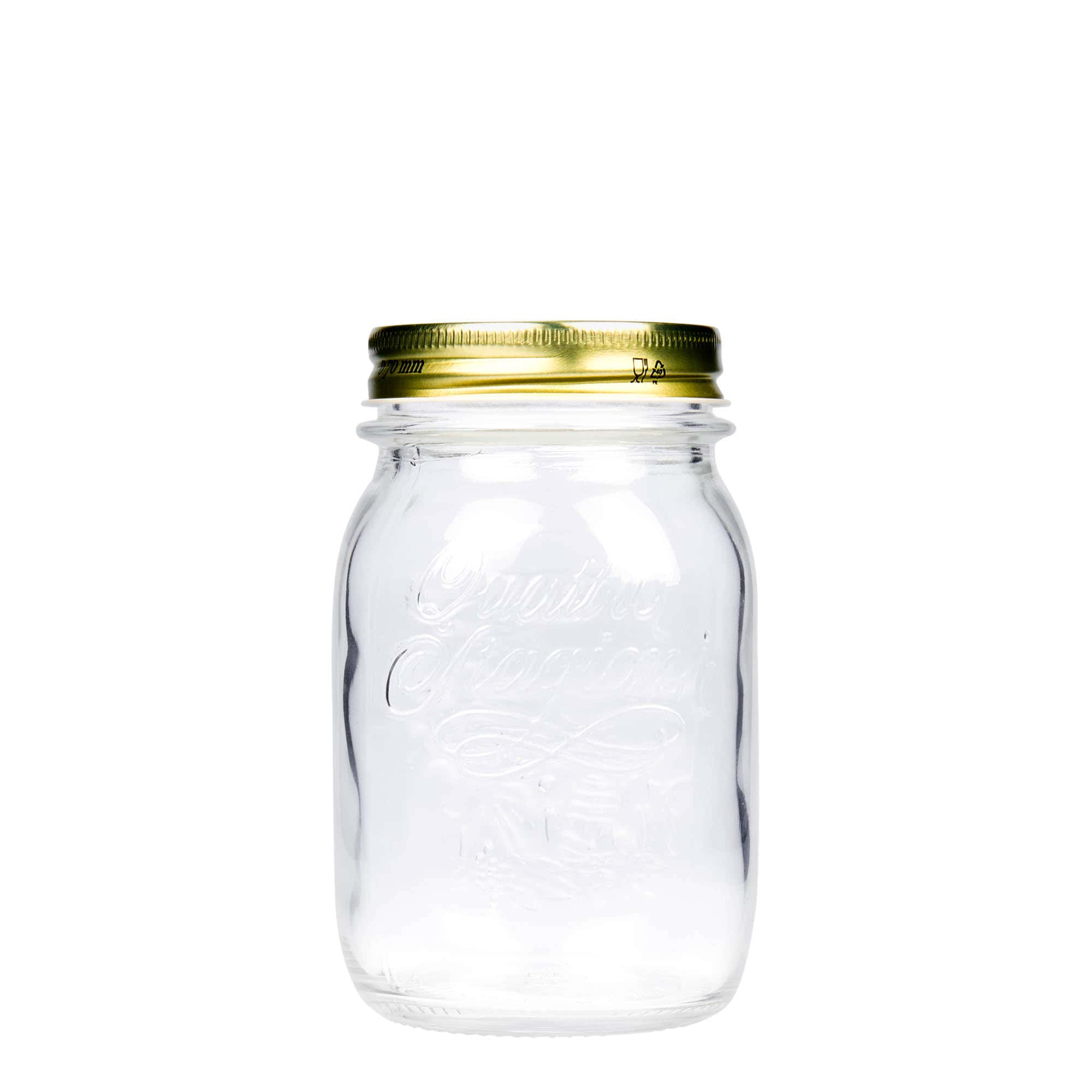 500 ml glas 'Quattro Stagioni', mynning: skruvkapsel