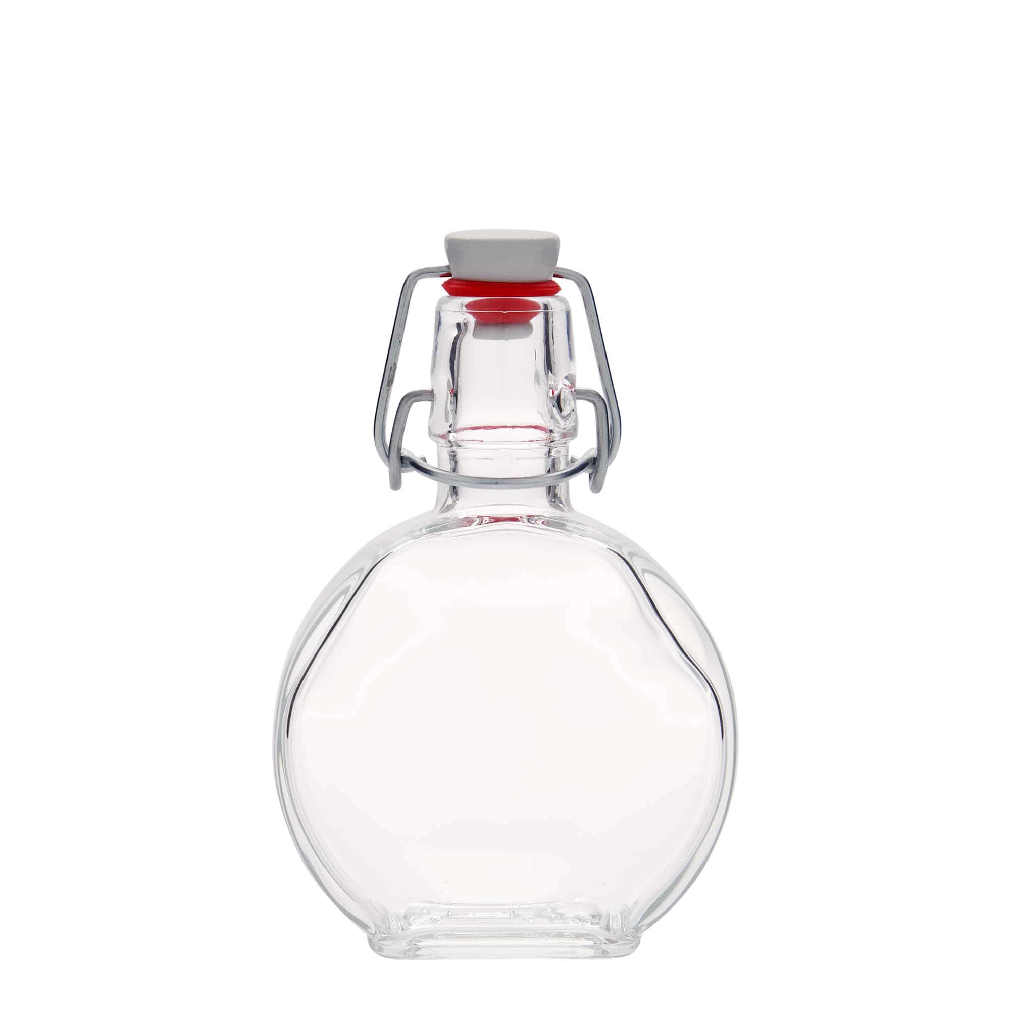 200 ml glasflaska 'Sensatione', rektangulär, öppning: bygelkapsyl