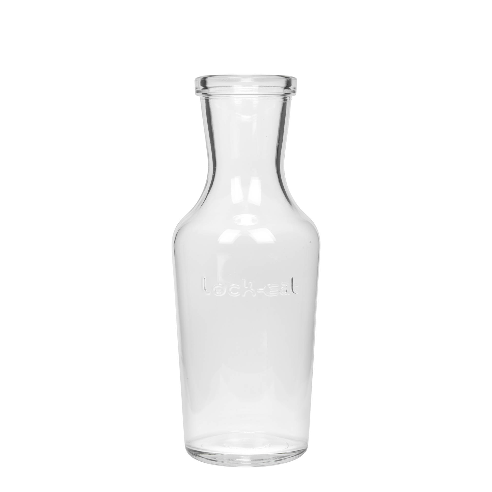 1 000 ml glaskaraff 'Lock-Eat', mynning: trågbågslås 1 000 ml glaskaraff 'Lock-Eat', mynning: trågbågslås