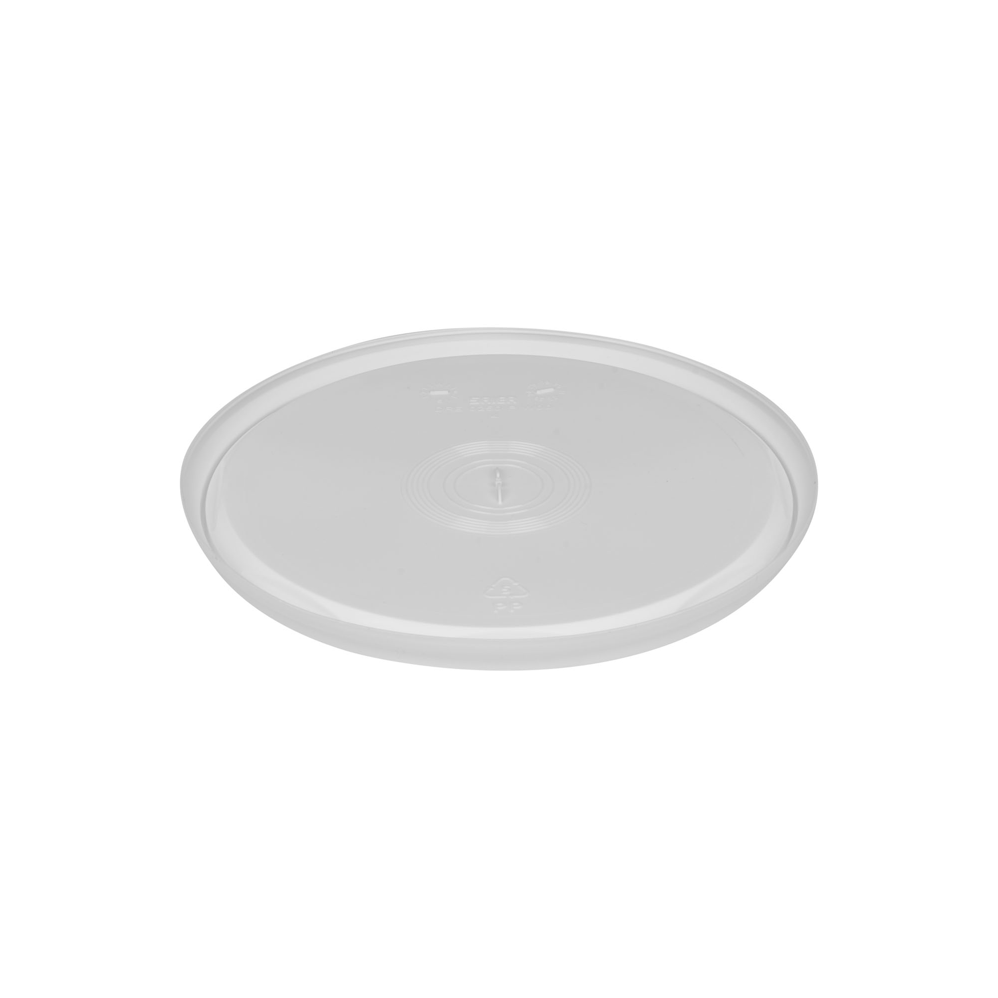 Lock för 2,5 l hink, PP-plast, vit Lock för 2,5 l hink, PP-plast, vit