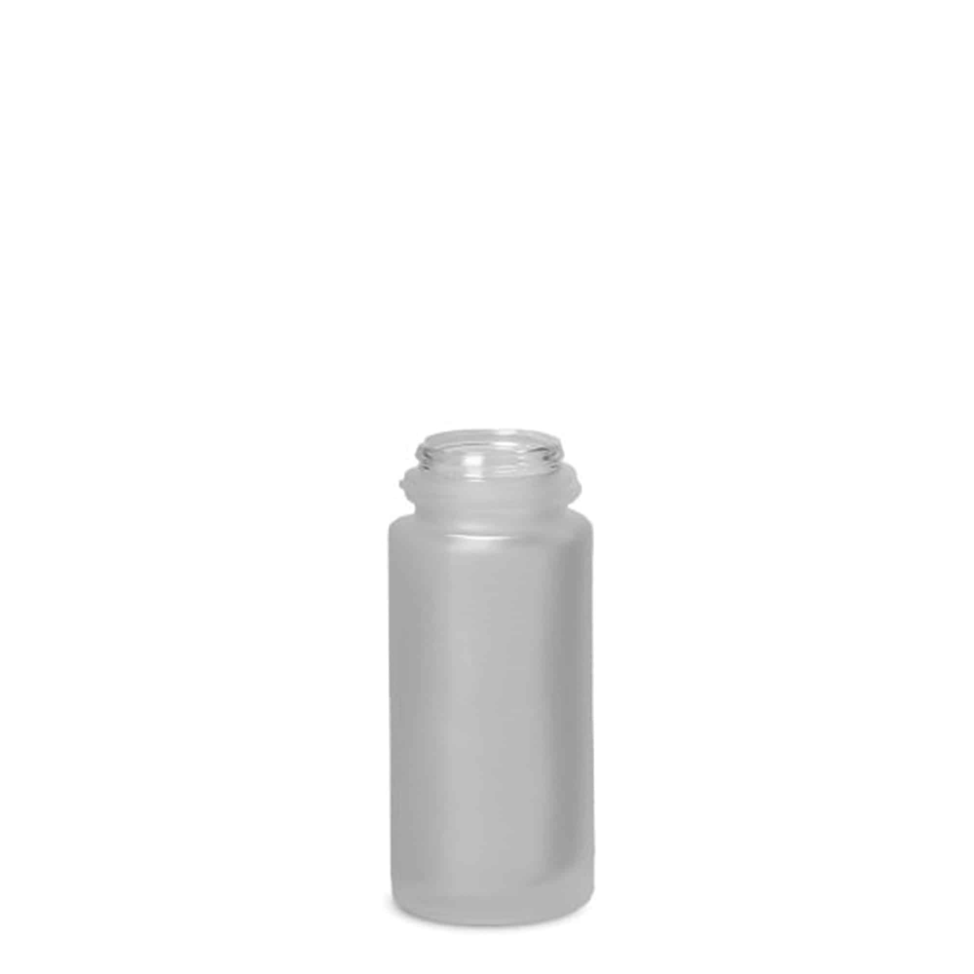 50 ml roll-on flaska, glas, givré, mynning: skruvkork 50 ml roll-on flaska, glas, givré, mynning: skruvkork