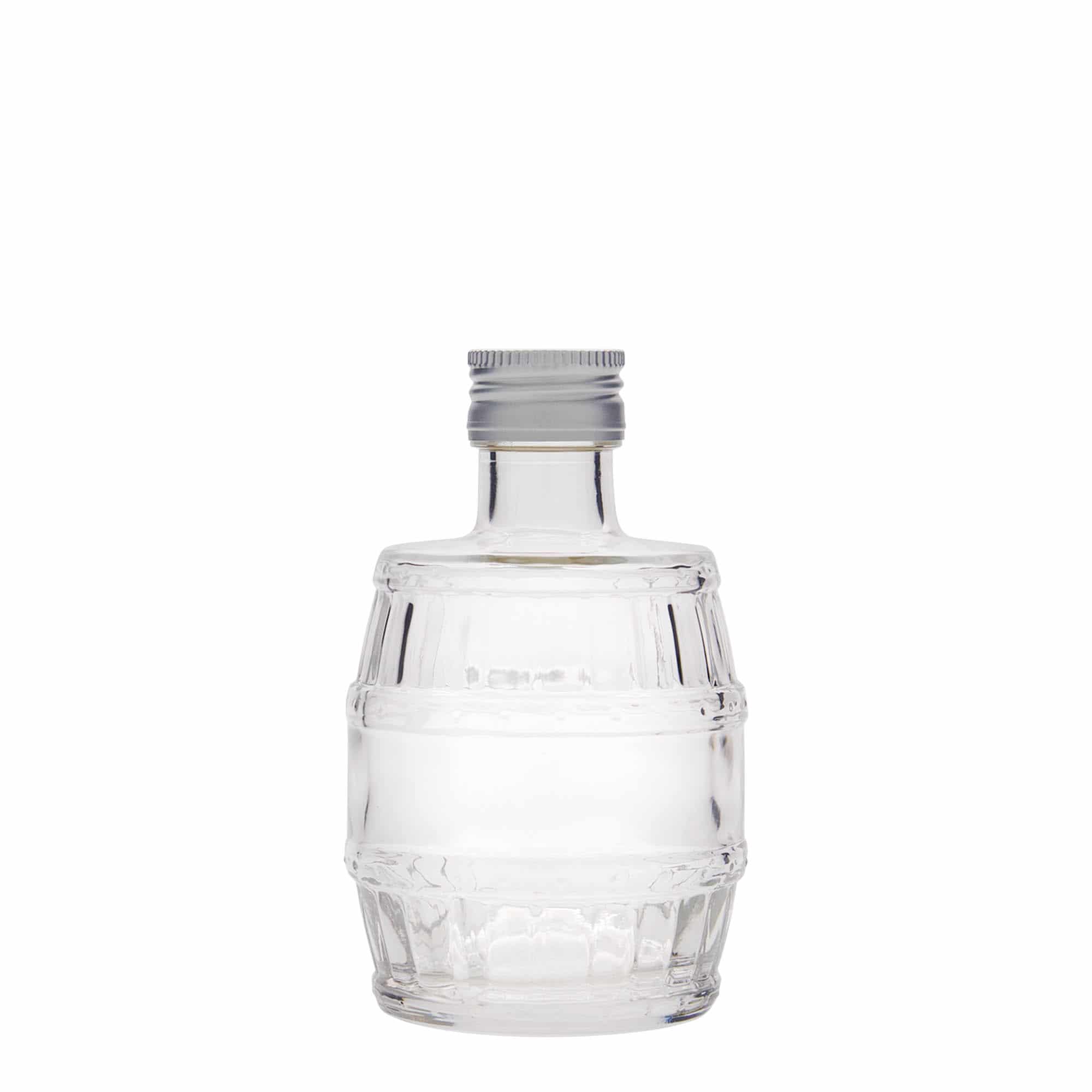 200 ml glasflaska 'Fat', mynning: PP 28