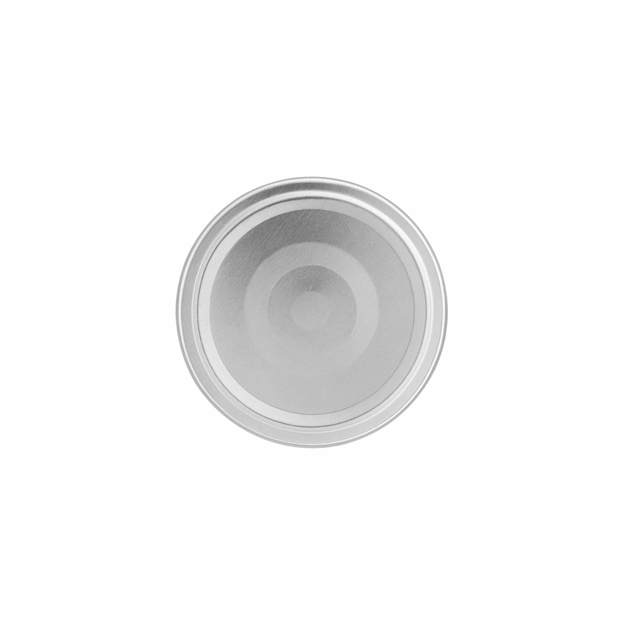 Deep twist off-lock, plåt, silver, för mynning: Deep-TO 66
