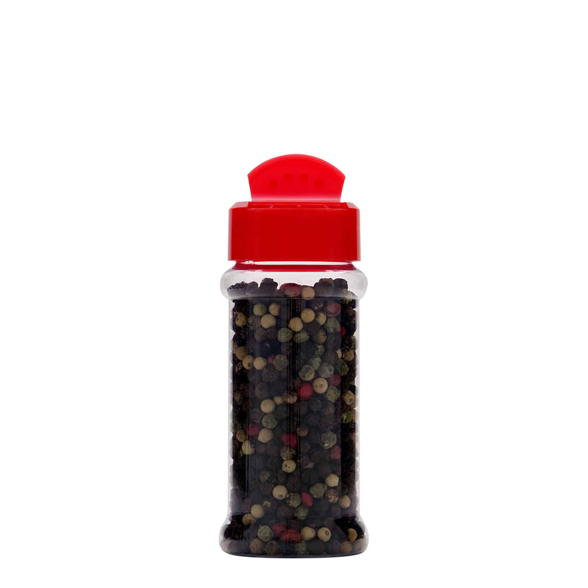 100 ml PET-kryddburk, plast, mynning: GPI 38/400