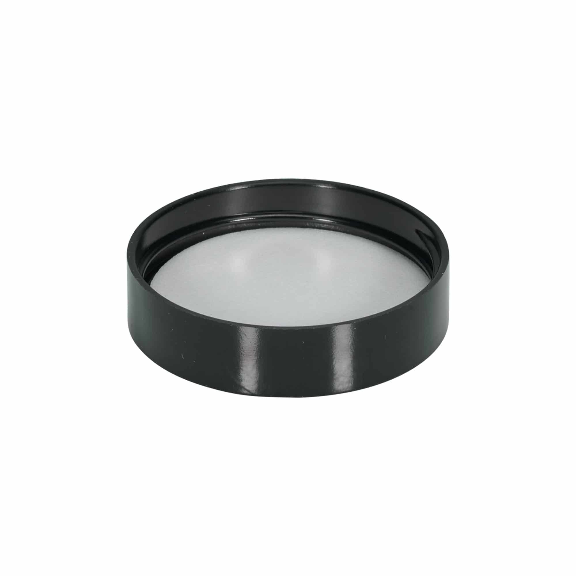 Skruvlock för 60 ml 'Brown Line', PP, vitt