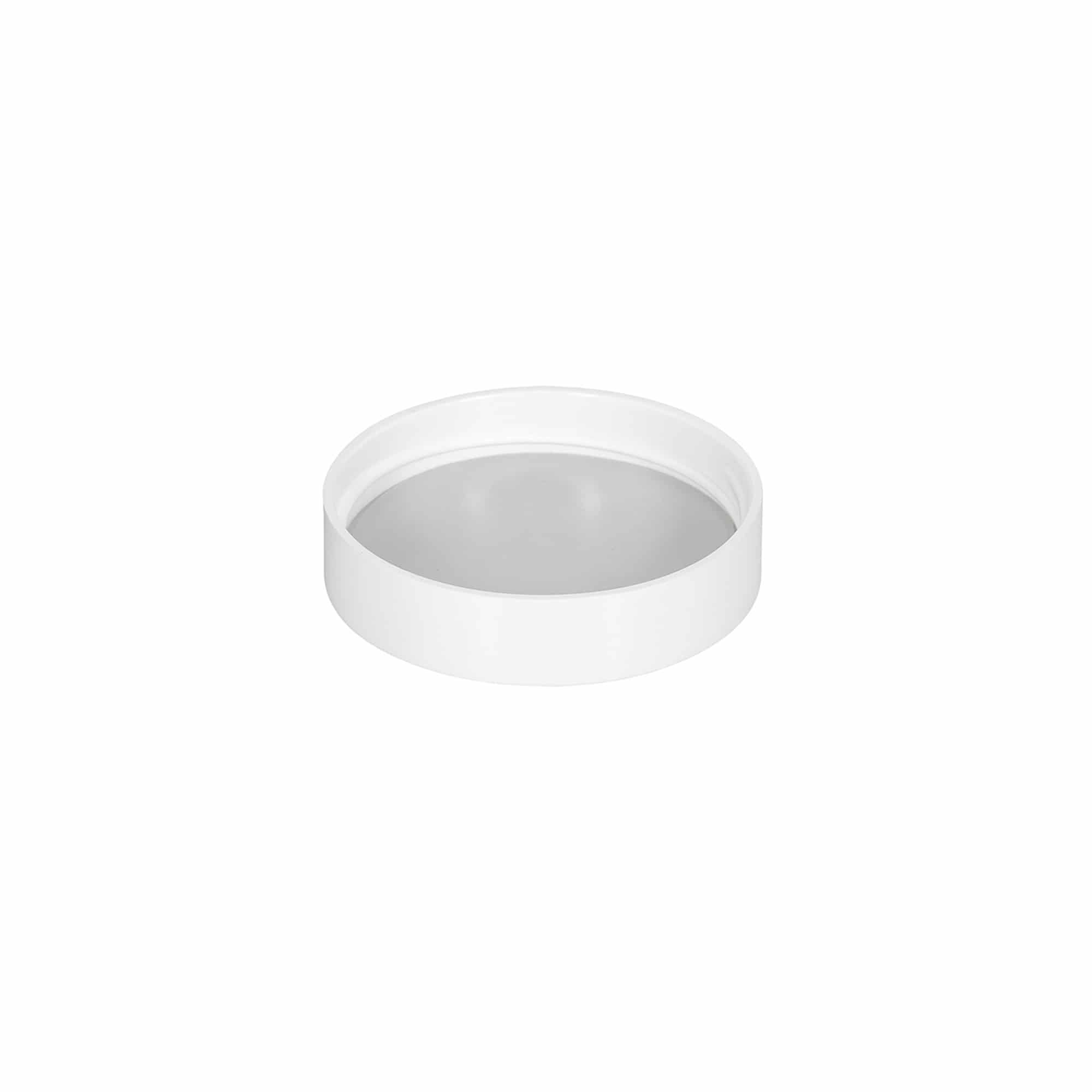 Skruvlock för 60 ml 'Brown Line', PP, vitt