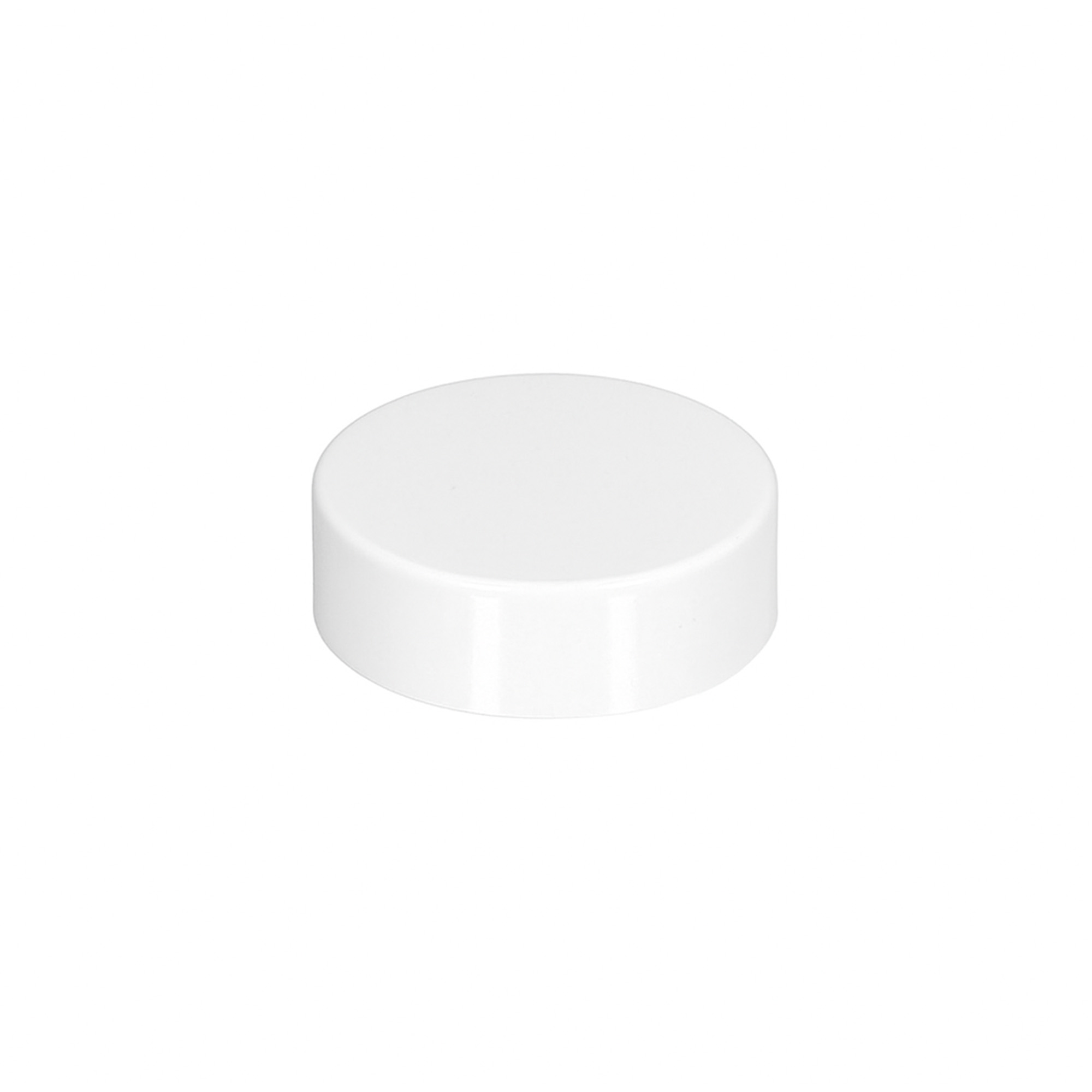 Skruvlock för 30 ml 'Brown Line', PP, vitt Skruvlock för 30 ml 'Brown Line', PP, vitt