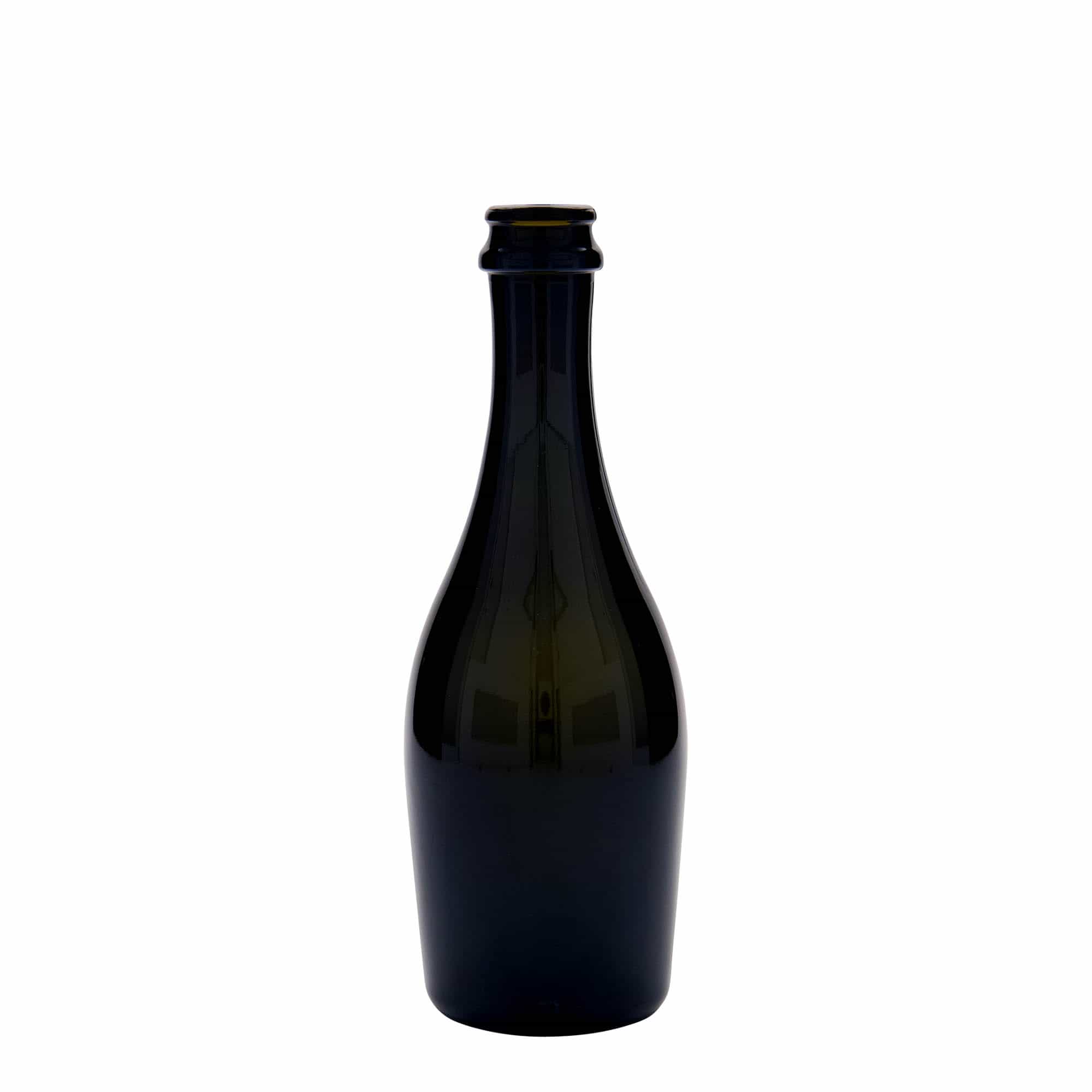 330 ml sektflaska 'Carmen', glas, antikgrön, mynning: kronkapsyl