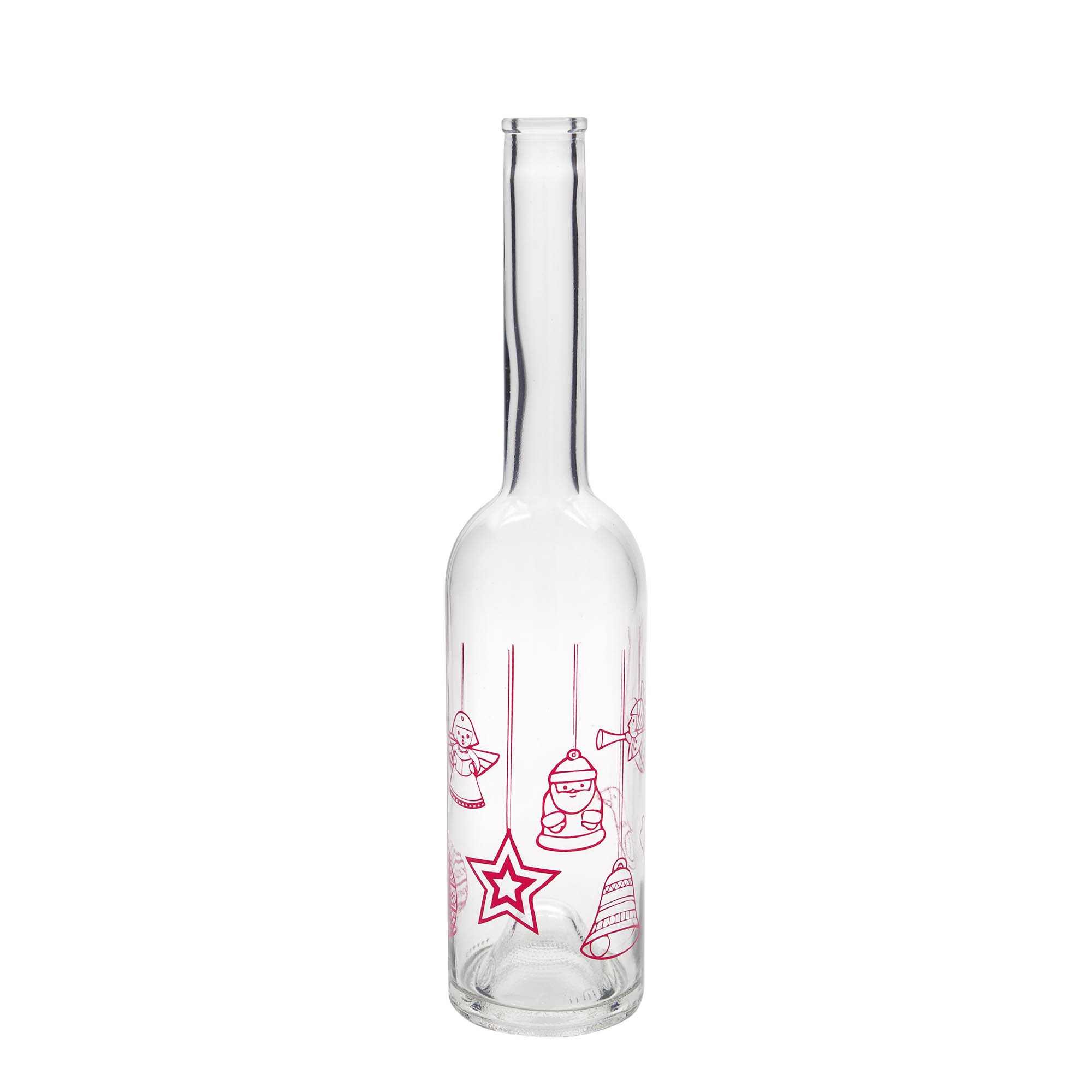 500 ml glasflaska 'Opera', motiv: stjärnor, mynning: kork 500 ml glasflaska 'Opera', motiv: stjärnor, mynning: kork