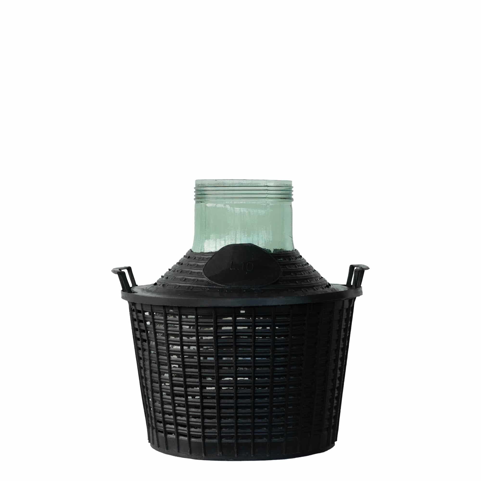 10 l ballongflaska bred hals, glas, mynning: skruvkapsel 10 l ballongflaska bred hals, glas, mynning: skruvkapsel