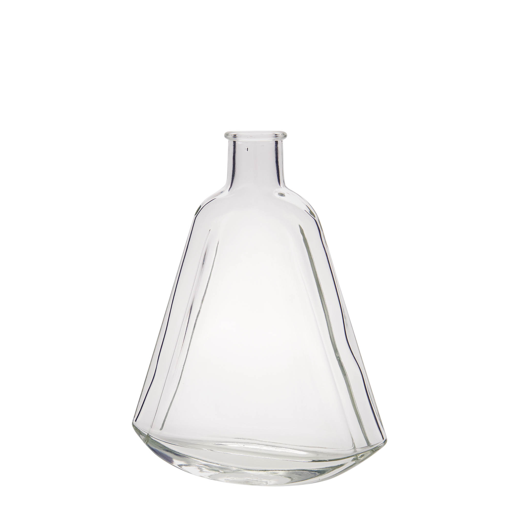 200 ml glasflaska 'Maurizio', oval, öppning: kork