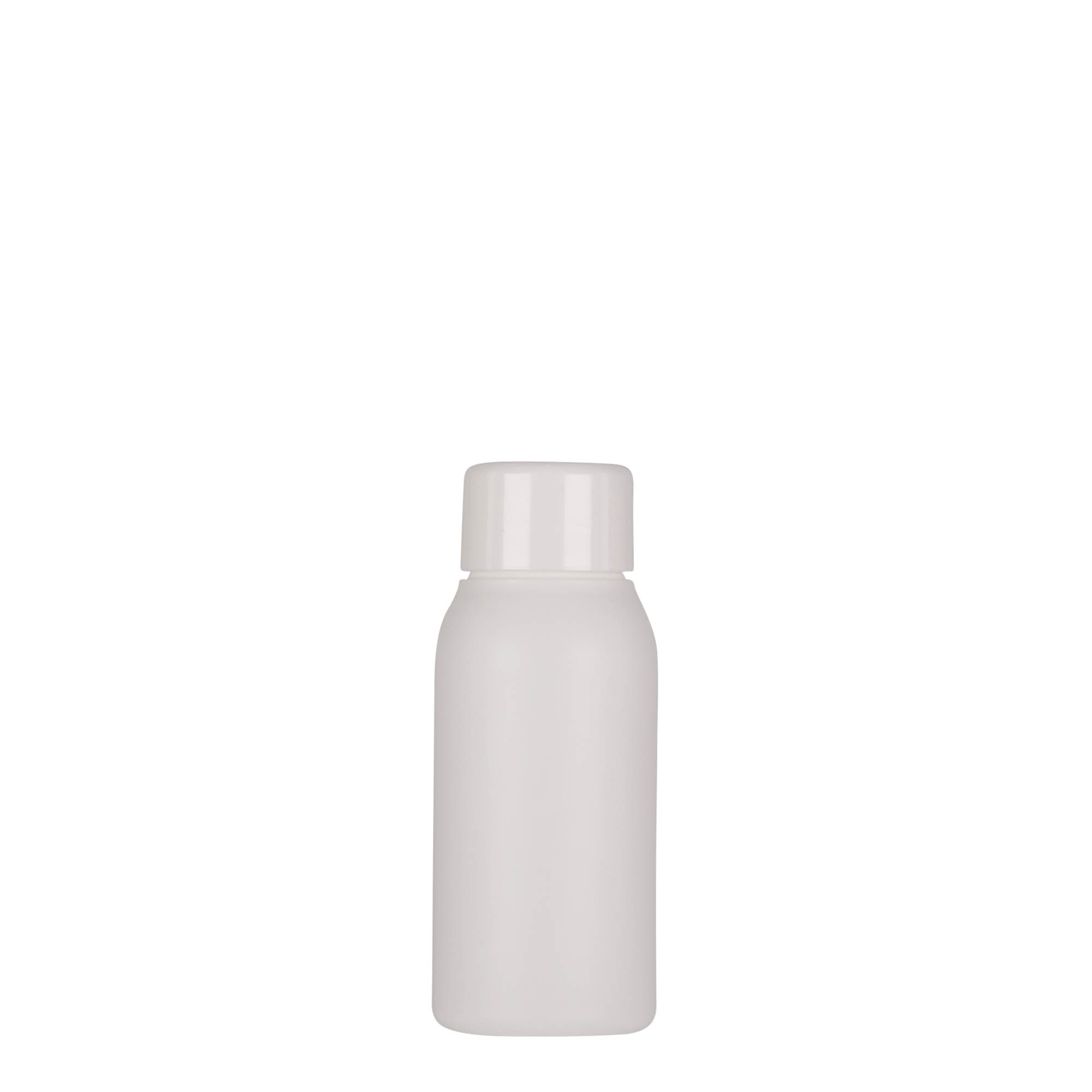 50 ml plastflaska 'Tuffy', HDPE, vit, mynning: 24/410 50 ml plastflaska 'Tuffy', HDPE, vit, mynning: 24/410