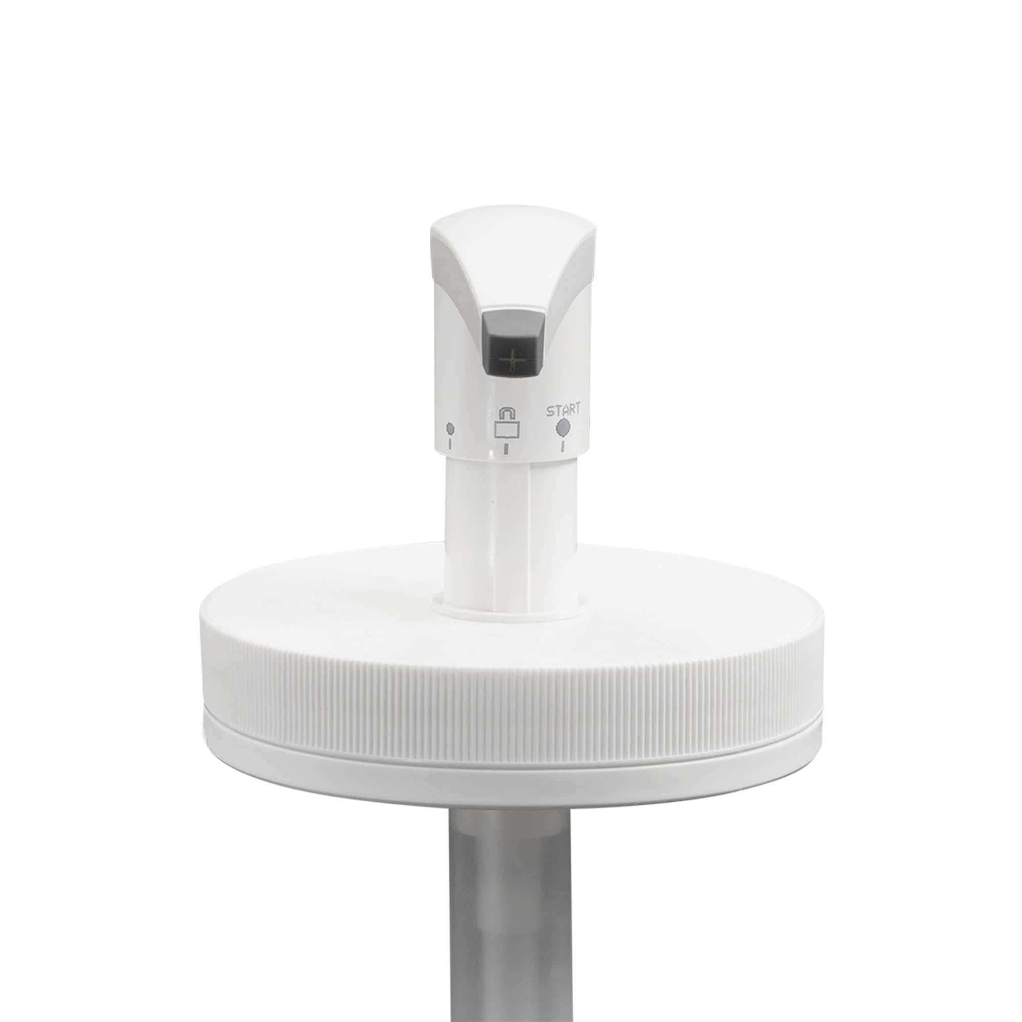 Dispenserpump för 1.240 ml 'Securibox', PE-plast, vit, för öppning: skruvlock