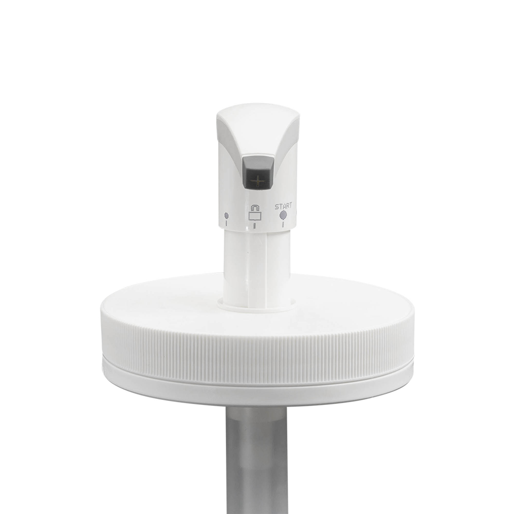 Dispenserpump för 1.240 ml 'Securibox', PE-plast, vit, för öppning: skruvlock