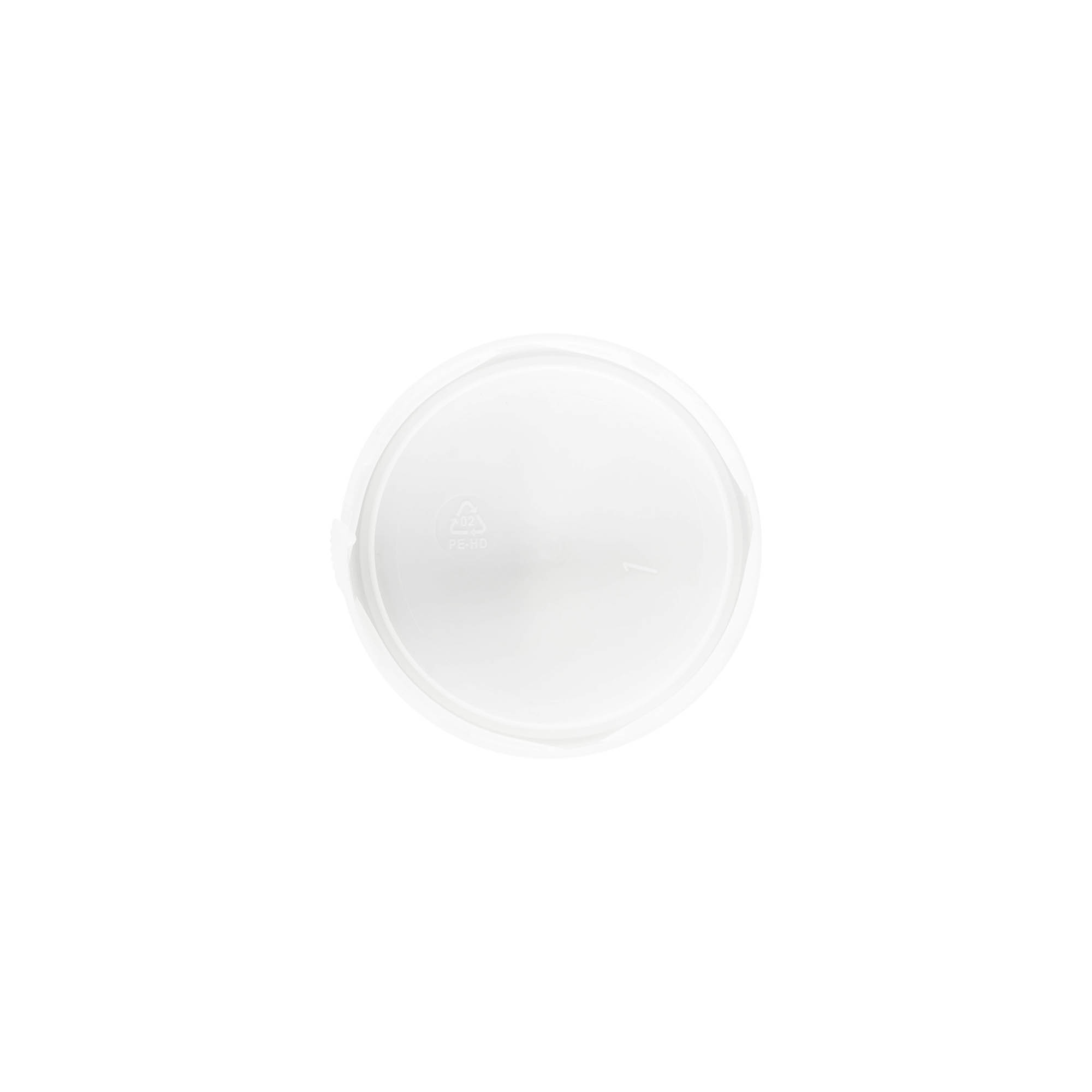 Skruvkapsel 'Securilock' 61,9 mm, PP-plast, vit