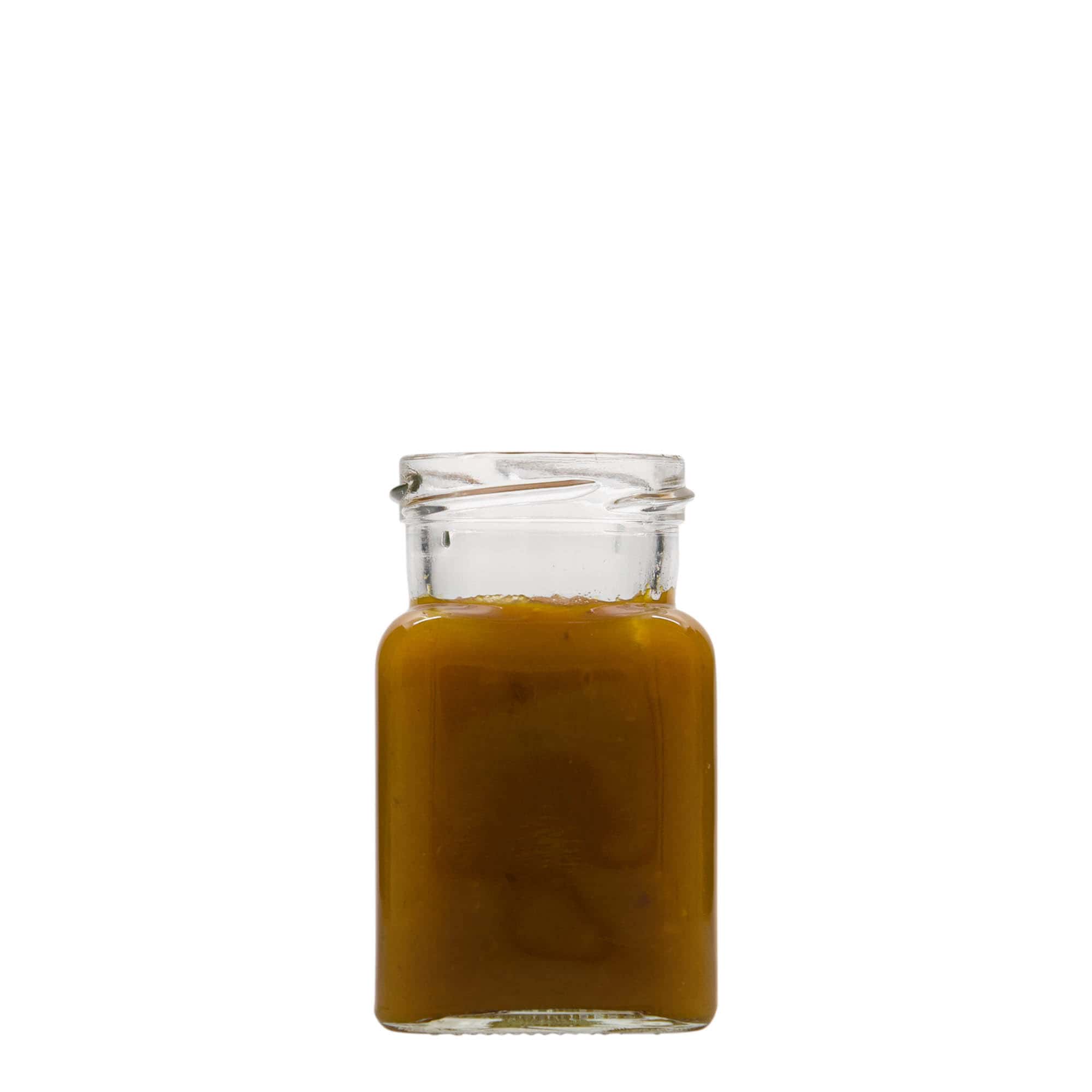 150 ml fyrkantigt glas, öppning: Twist-Off (TO 53)