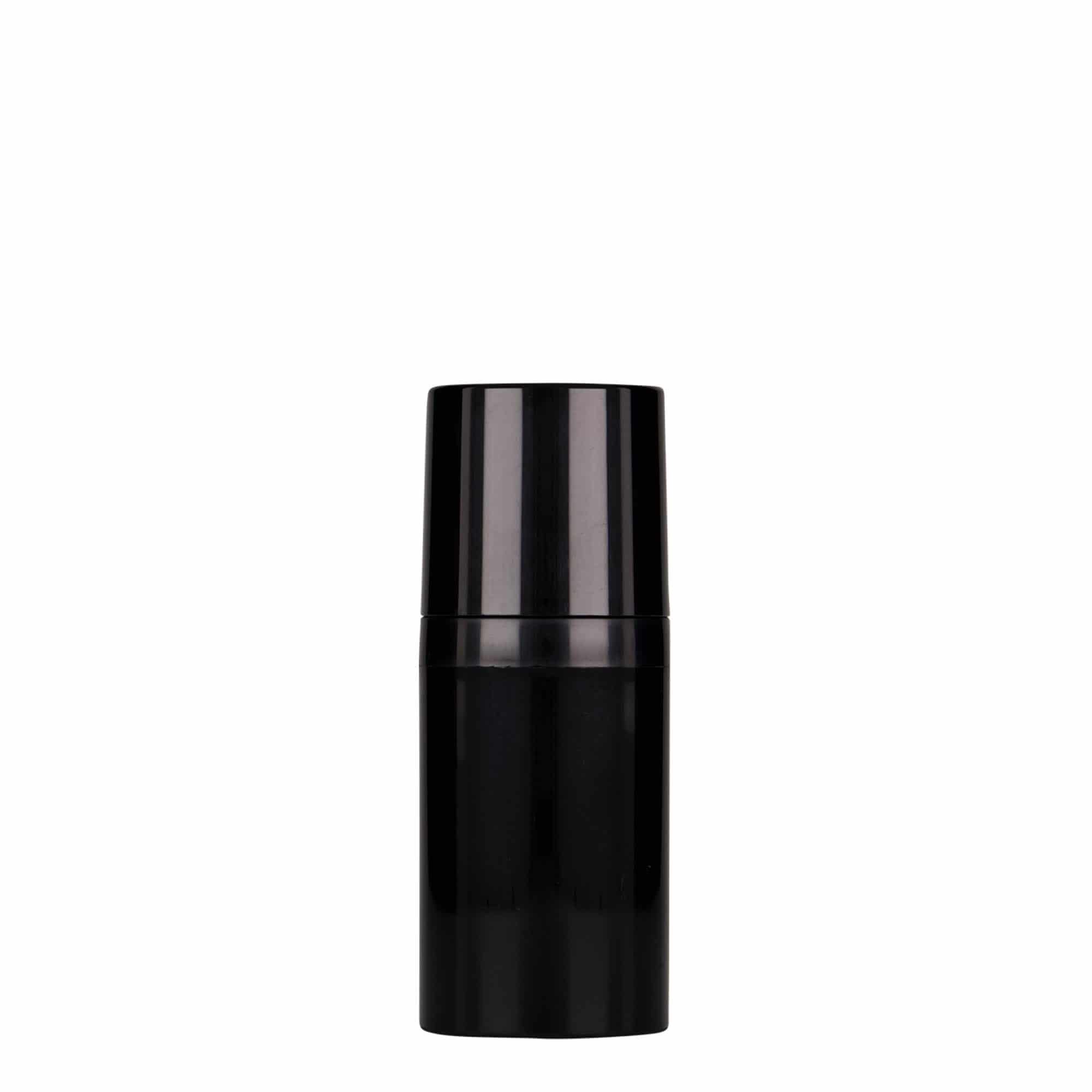 30 ml luftfri dispenser 'Mezzo', PP-plast, svart