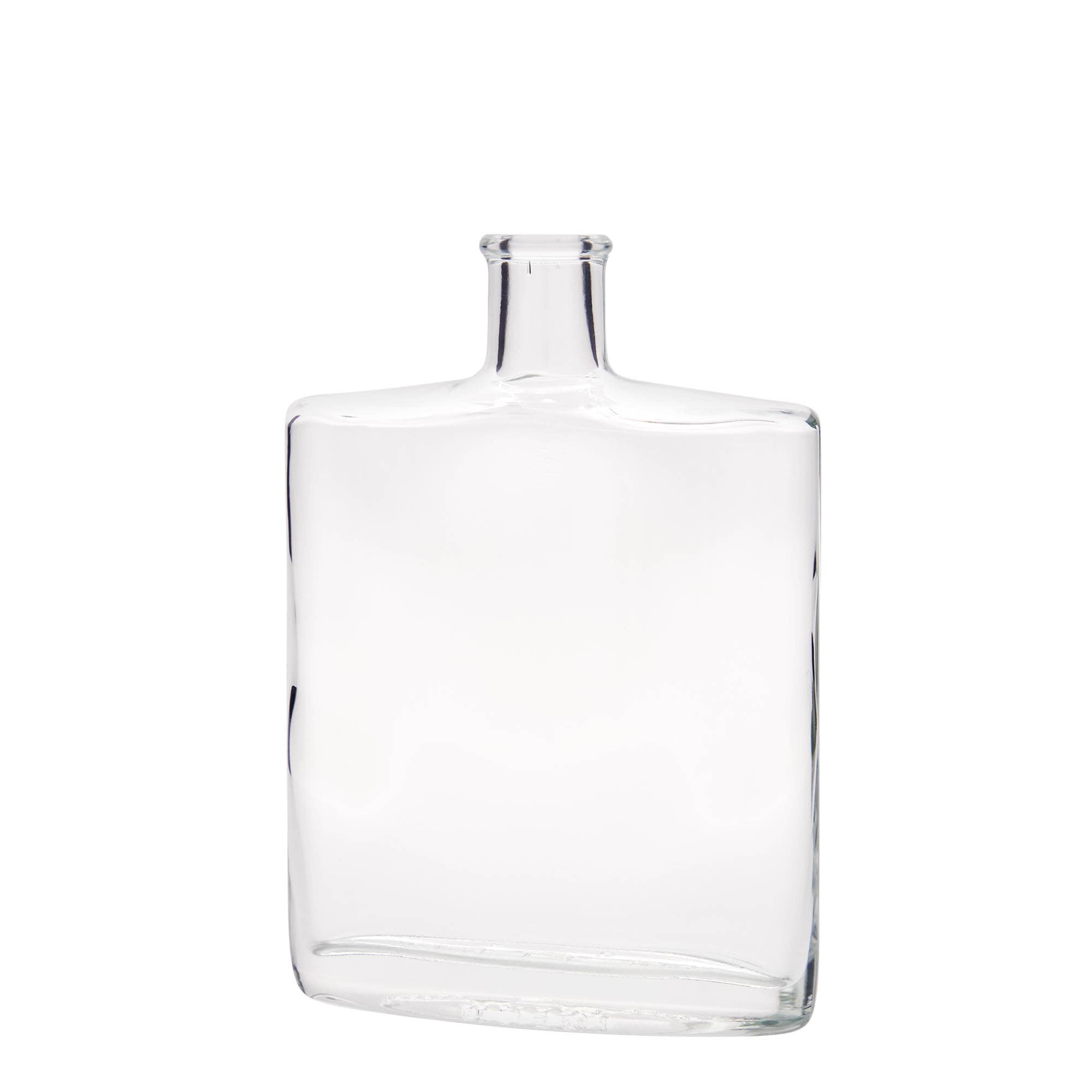 500 ml glasflaska 'Zorbas', oval, mynning: kork 500 ml glasflaska 'Zorbas', oval, mynning: kork