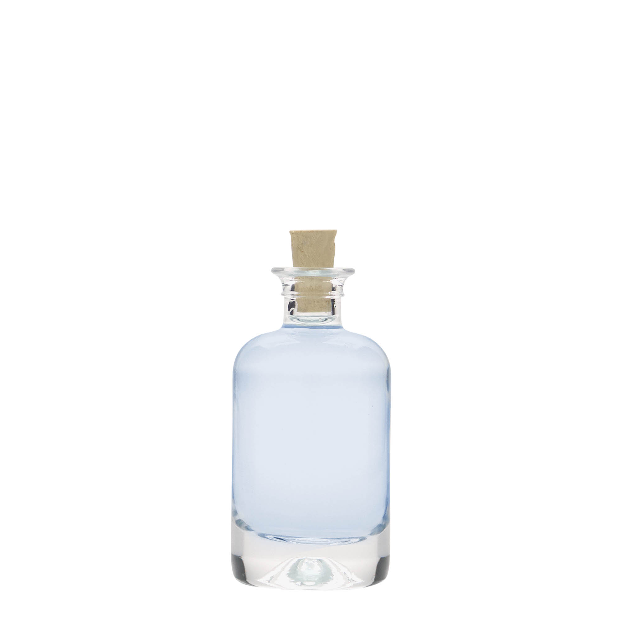 40 ml glasflaska apotekare, öppning: kork