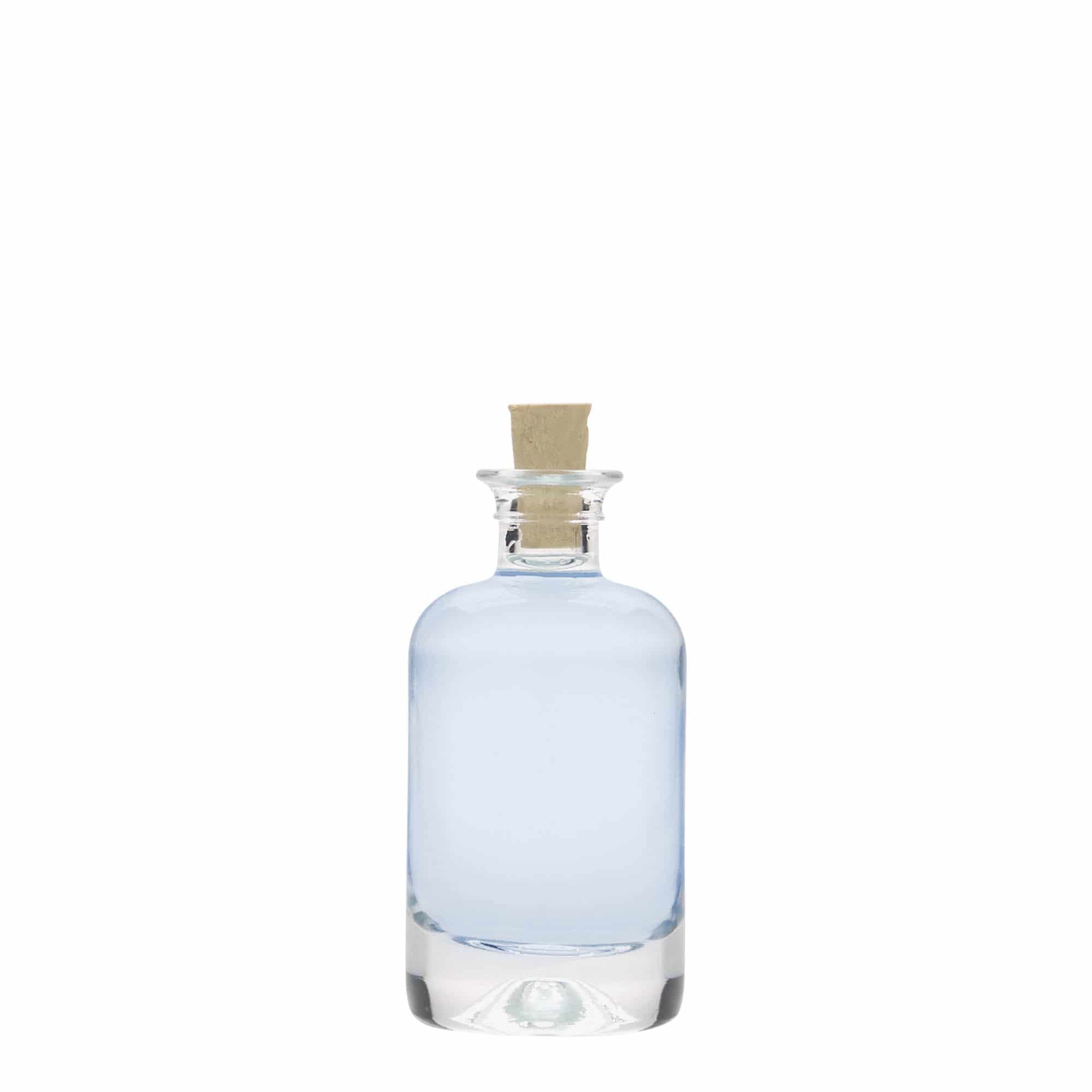 40 ml glasflaska apotekare, öppning: kork