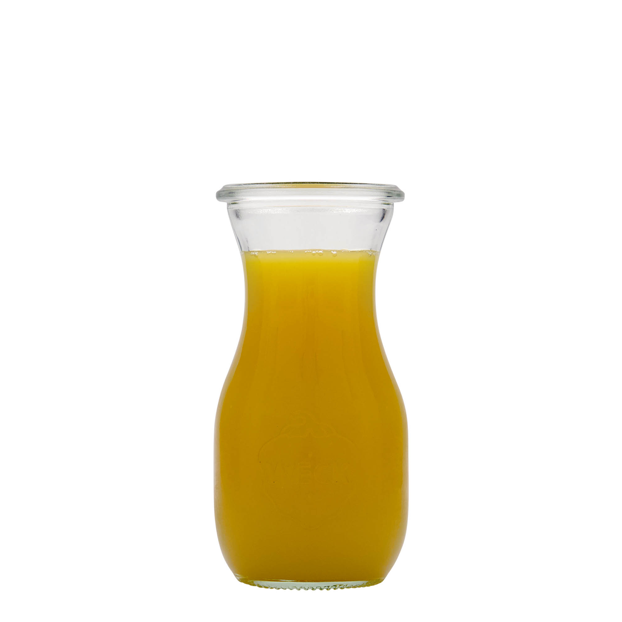 250 ml WECK-saftflaska, mynning: rund kant