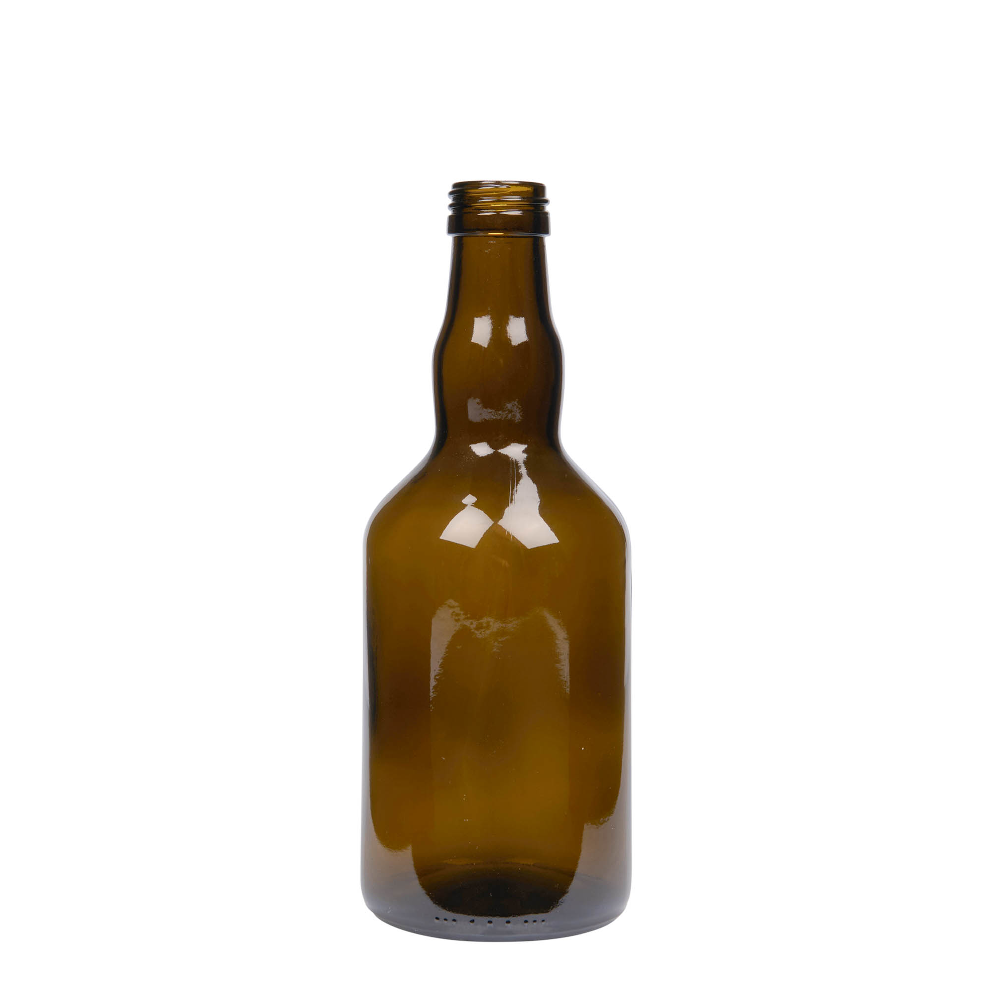 500 ml glasflaska 'Olona', antikgrön, öppning: PP 31,5 500 ml glasflaska 'Olona', antikgrön, öppning: PP 31,5