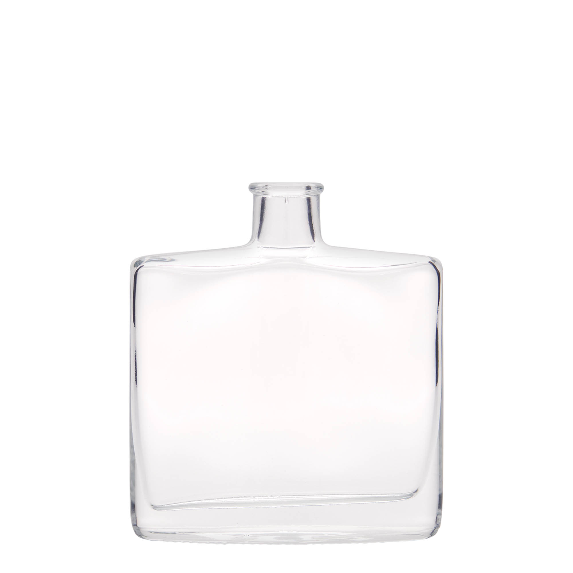200 ml glasflaska 'Zorbas', oval, öppning: kork