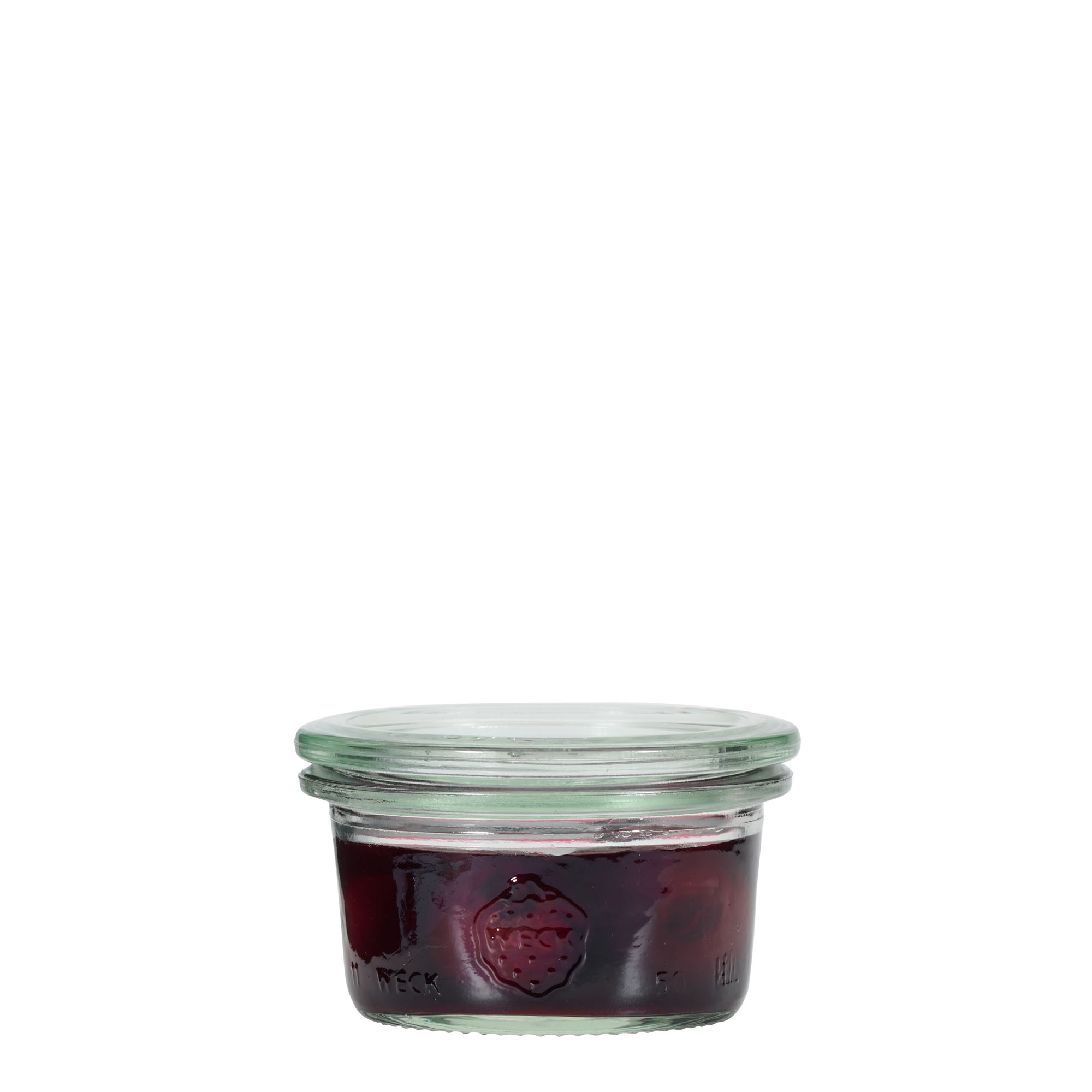 50 ml WECK-störtglas, öppning: rund kant 50 ml WECK-störtglas, öppning: rund kant