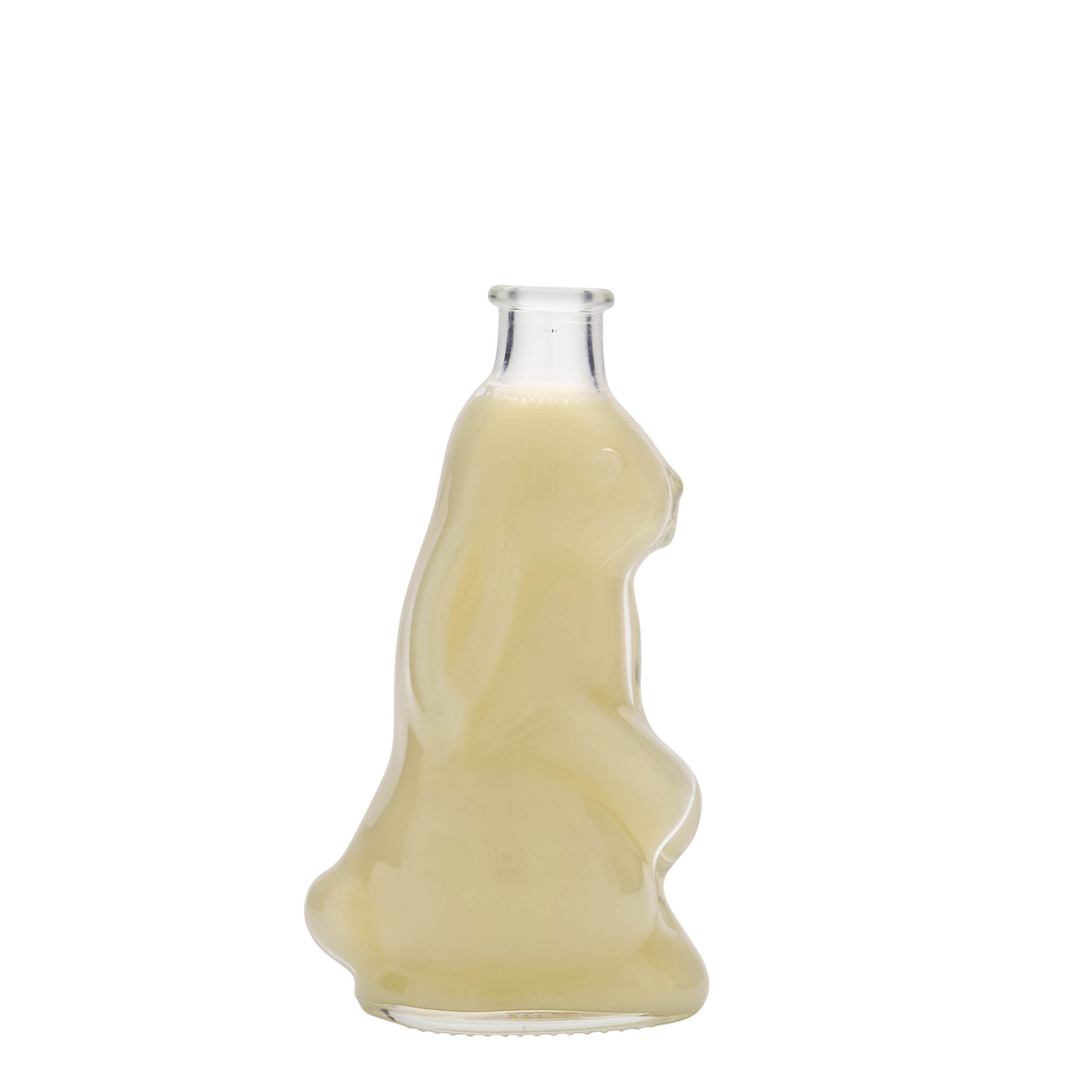 200 ml glasflaska 'Hare', öppning: kork
