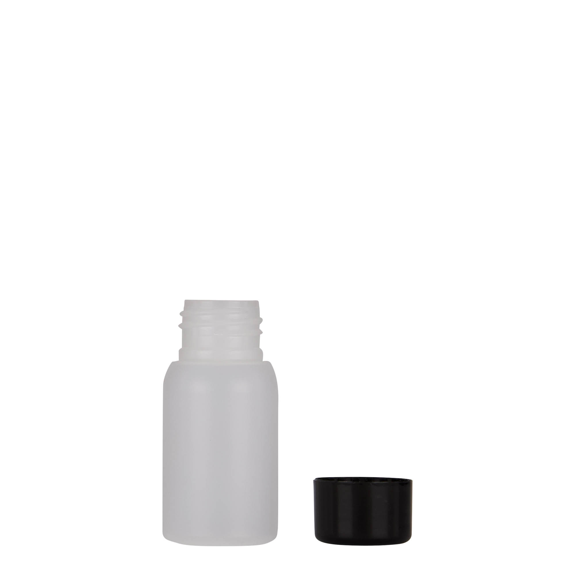 30 ml plastflaska 'Tuffy', HDPE, natur, mynning: 24/410 30 ml plastflaska 'Tuffy', HDPE, natur, mynning: 24/410