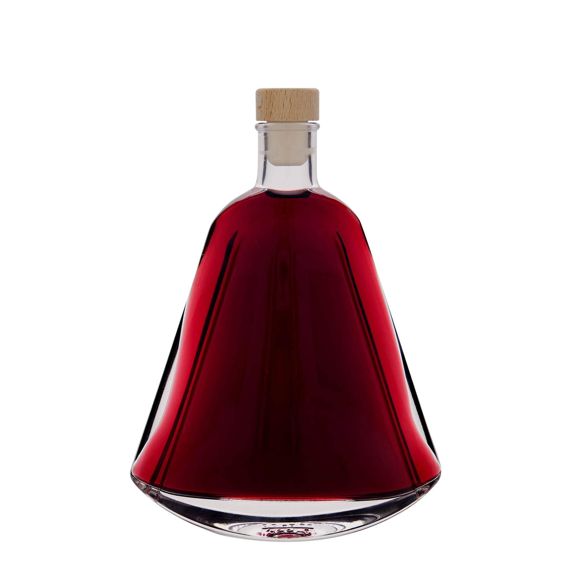 350 ml glasflaska 'Maurizio', oval, öppning: kork