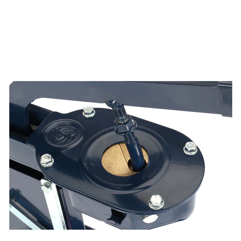 Korkskruv, metall, mörkblå