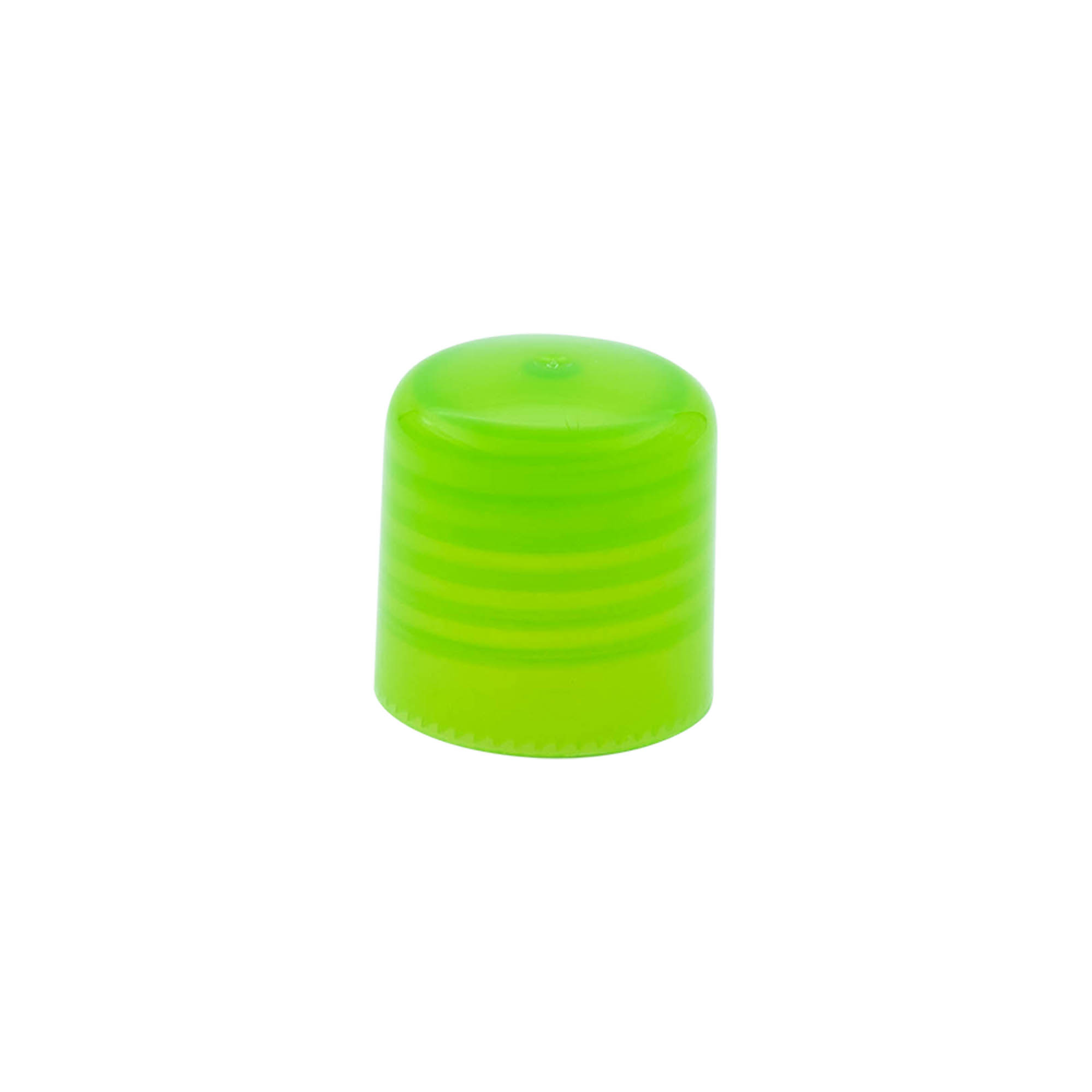 Skruvlock med sprutinlägg, PP-plast, grön, för mynning: 24/410 Skruvlock med sprutinlägg, PP-plast, grön, för mynning: 24/410