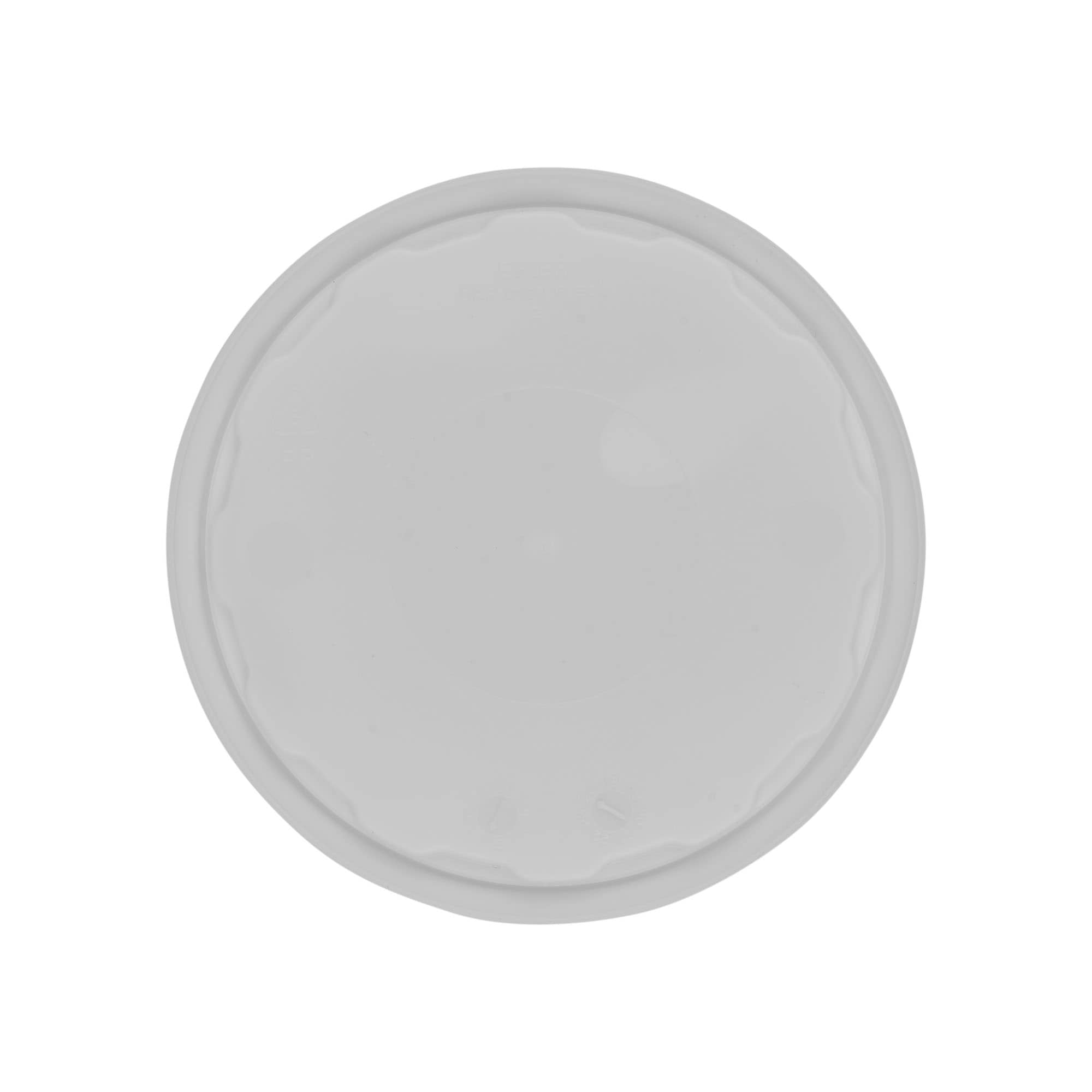 Lock till 1 l hink, PP-plast, vit