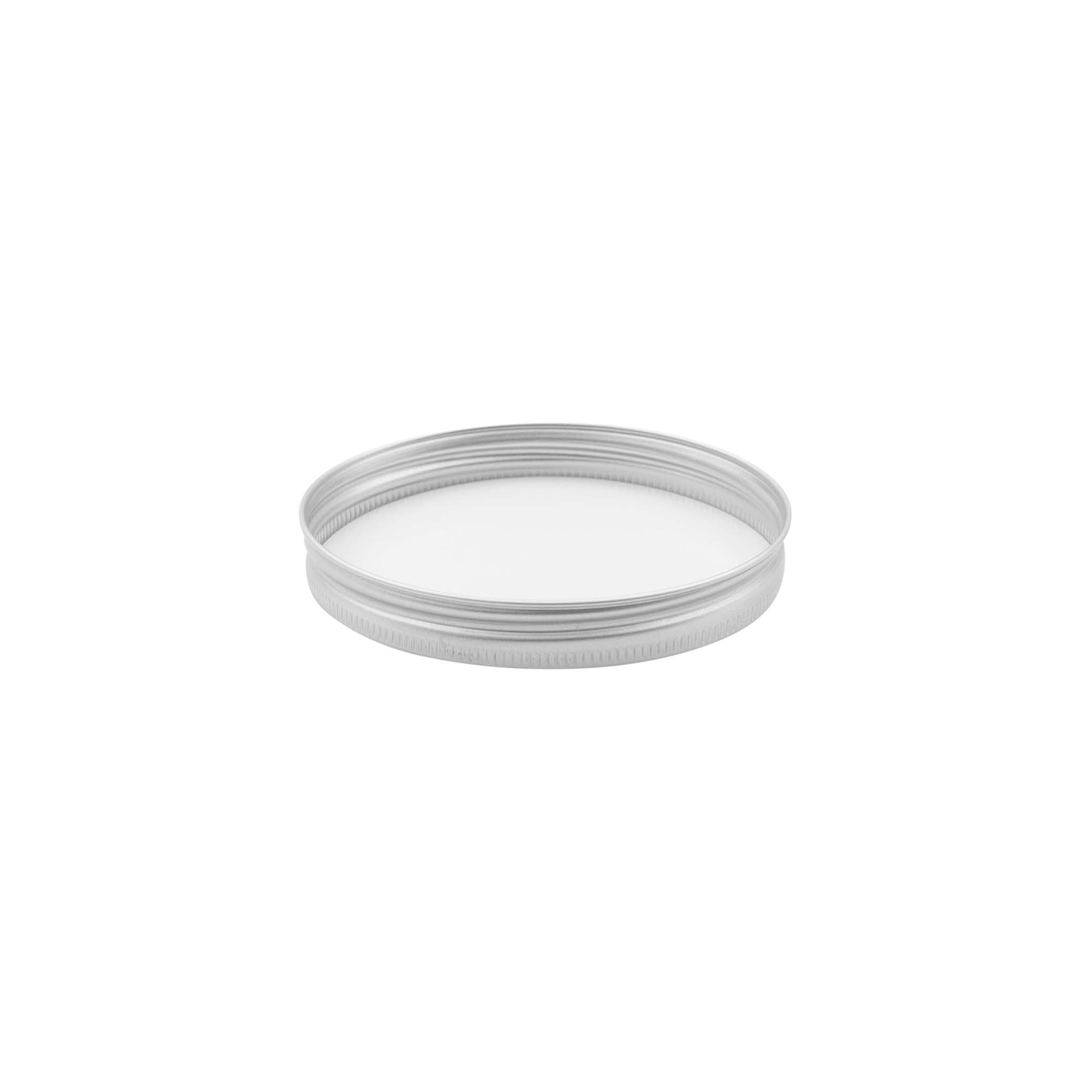 Skruvkapsel, metall, silver, för mynning: GPI 70/400