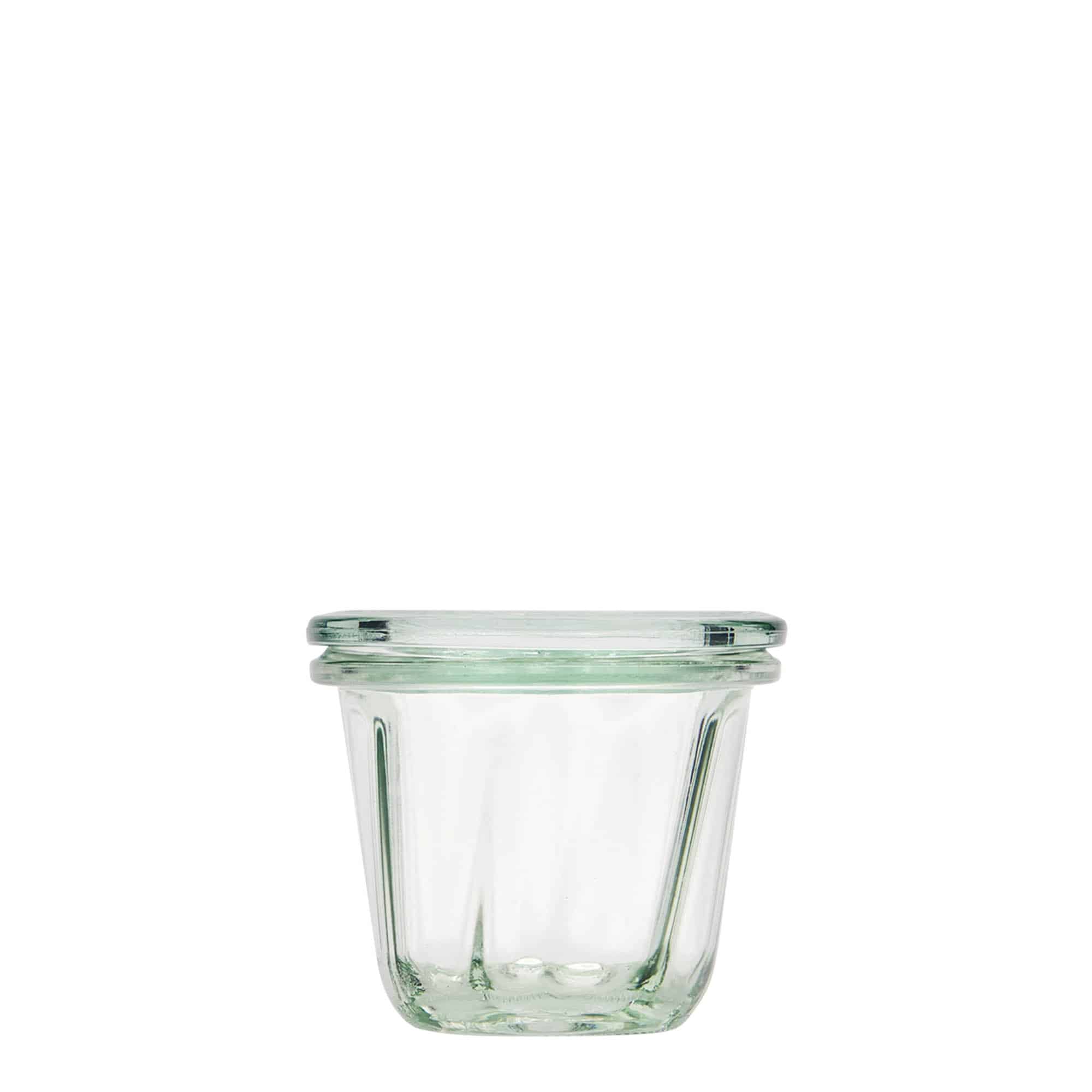 80 ml WECK-sockerkaksglas, mynning: rund kant