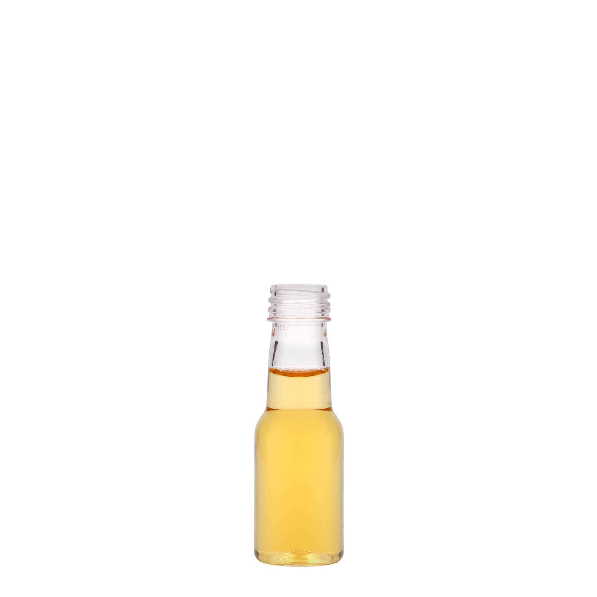 20 ml PET-flaska 'Theo', plast, öppning: PP 18