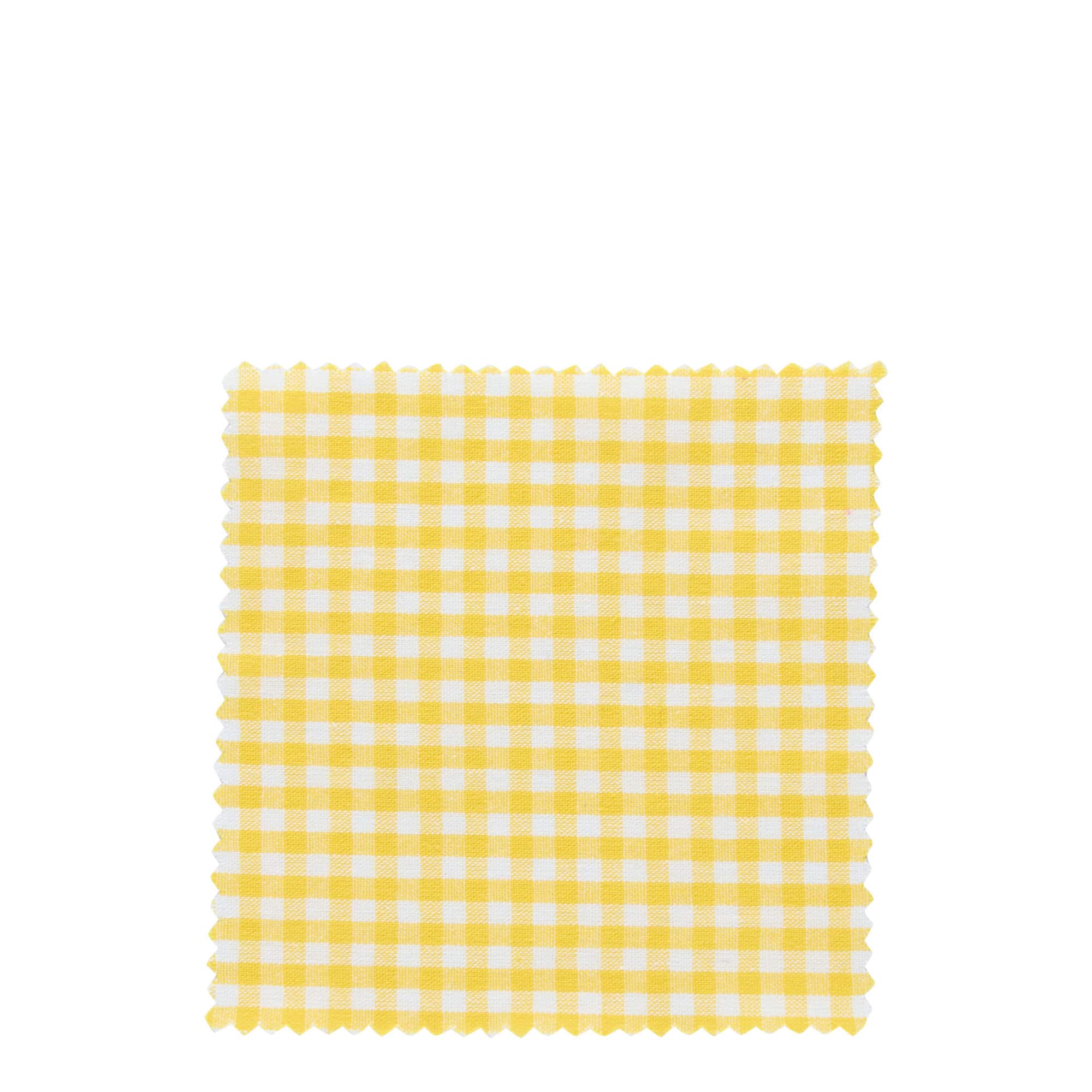Rutigt tygunderlägg 12x12, kvadratiskt, textil, gult, öppning: TO38-TO53