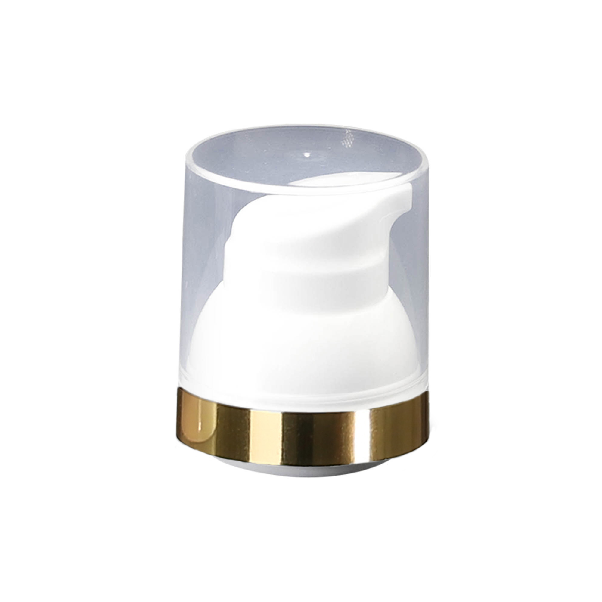 Airless-dispenserpumphuvud 'Mezzo', PP-plast, vit Airless-dispenserpumphuvud 'Mezzo', PP-plast, vit