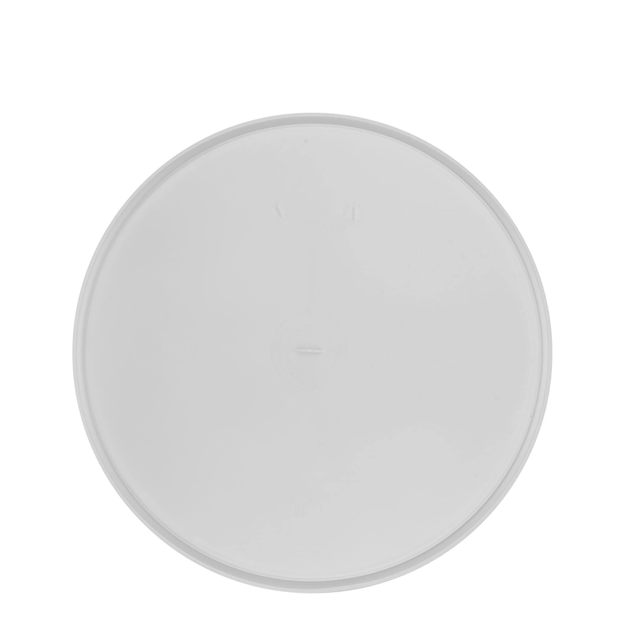 Lock för 20 l hink, PP-plast, vit