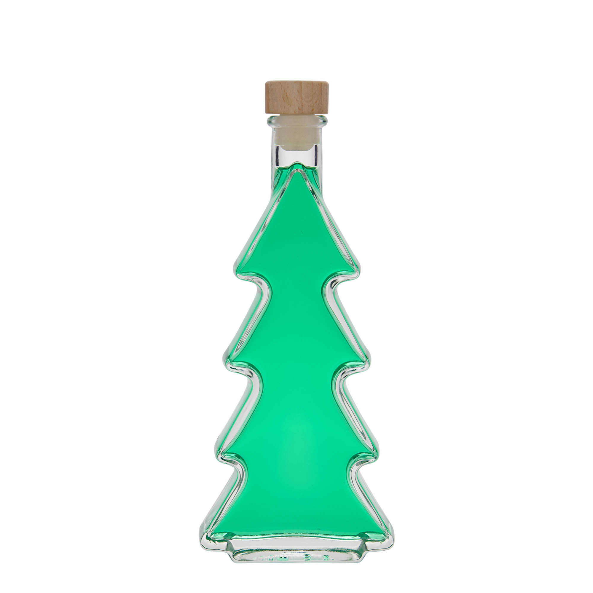 200 ml glasflaska 'Tannenbaum', öppning: kork